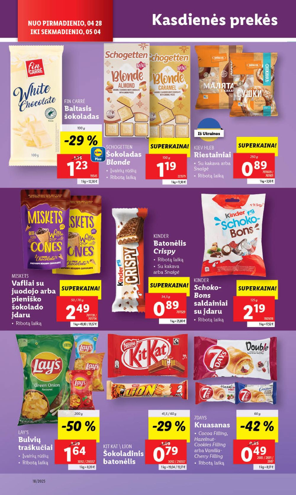 lidl - LIDL - Maisto prekių pasiūlymai (2025 04 28 - 2025 05 04) - page: 29 lidl - LIDL - Maisto prekių pasiūlymai (2025 04 28 - 2025 05 04) - page: 29