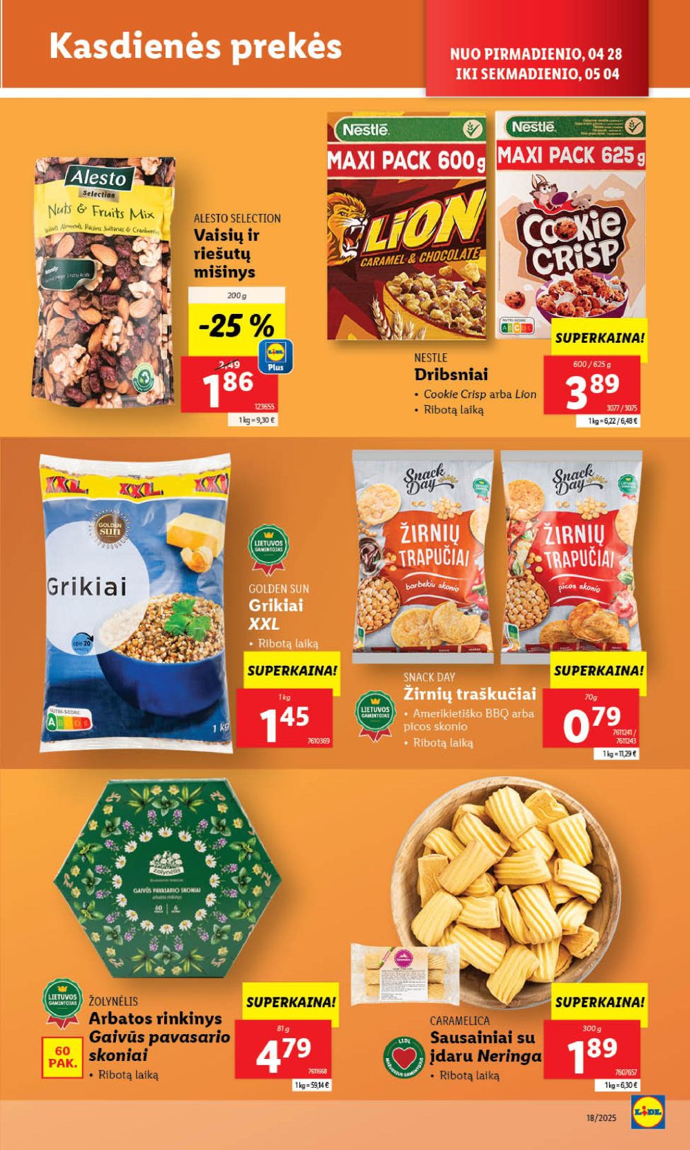 lidl - LIDL - Maisto prekių pasiūlymai (2025 04 28 - 2025 05 04) - page: 28 lidl - LIDL - Maisto prekių pasiūlymai (2025 04 28 - 2025 05 04) - page: 28
