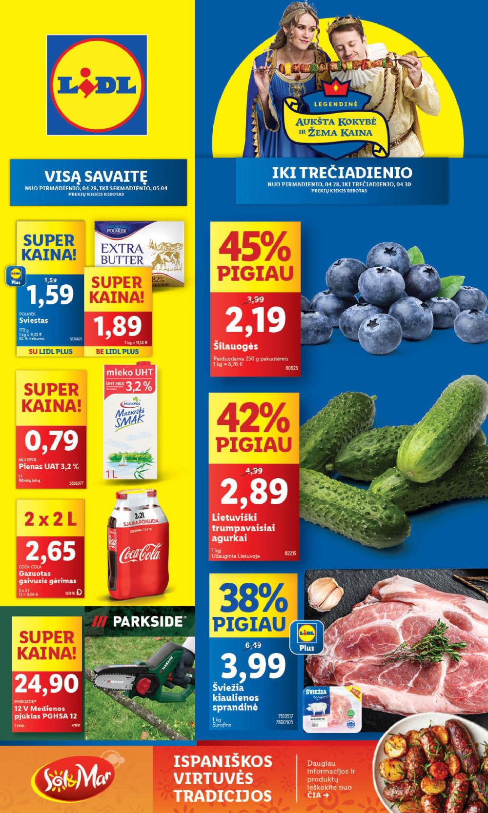 lidl - LIDL - Maisto prekių pasiūlymai (2025 04 28 - 2025 05 04)