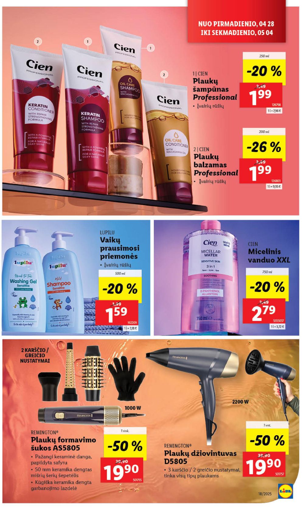 lidl - LIDL - Maisto prekių pasiūlymai (2025 04 28 - 2025 05 04) - page: 40 lidl - LIDL - Maisto prekių pasiūlymai (2025 04 28 - 2025 05 04) - page: 40
