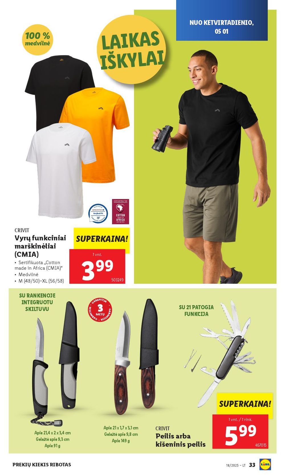 lidl - LIDL - Ne maisto prekių pasiūlymai (2025 04 28 - 2025 05 04) - page: 33 lidl - LIDL - Ne maisto prekių pasiūlymai (2025 04 28 - 2025 05 04) - page: 33