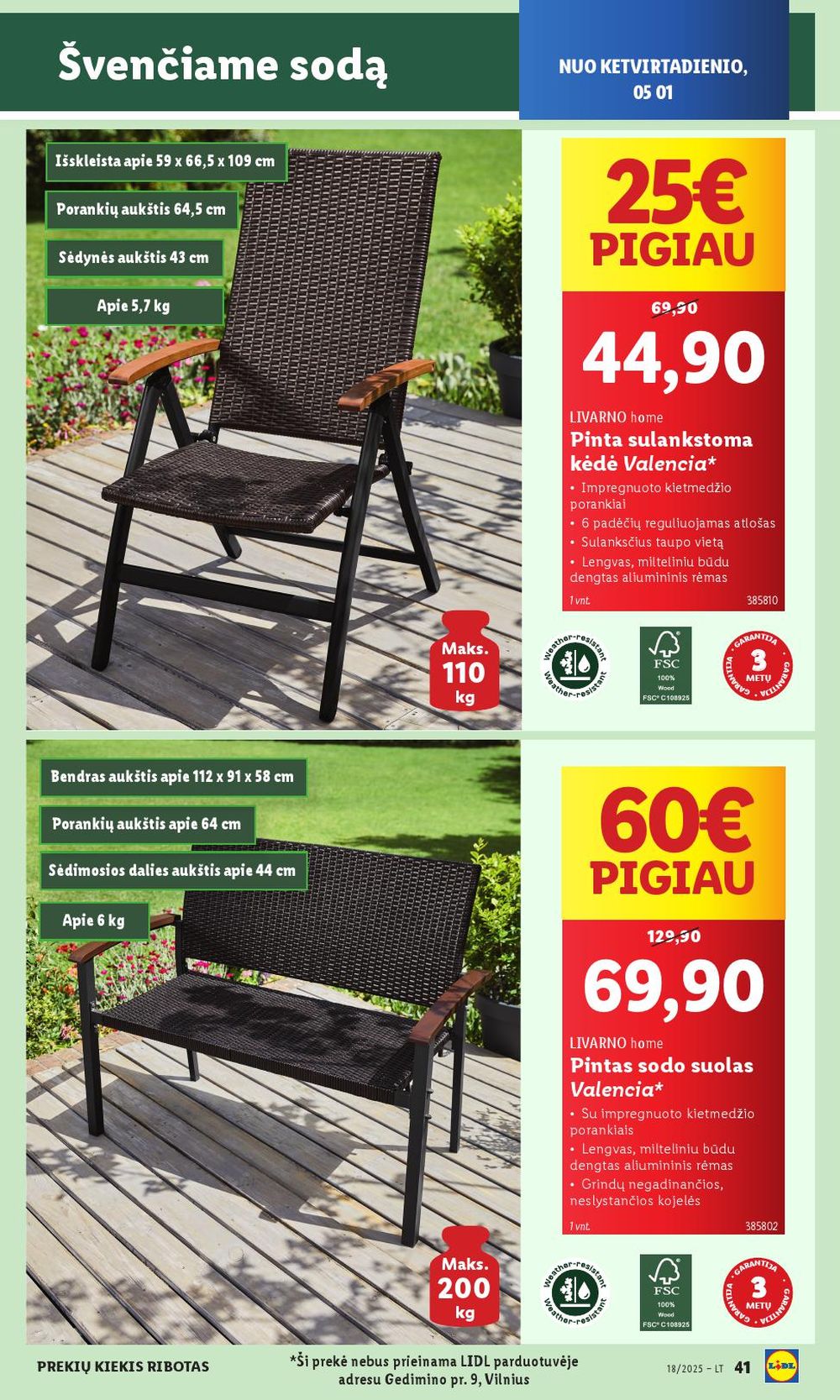 lidl - LIDL - Ne maisto prekių pasiūlymai (2025 04 28 - 2025 05 04) - page: 41 lidl - LIDL - Ne maisto prekių pasiūlymai (2025 04 28 - 2025 05 04) - page: 41