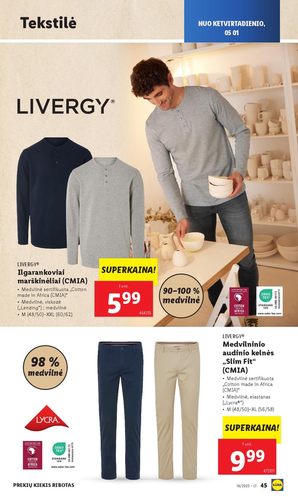 lidl - LIDL - Ne maisto prekių pasiūlymai (2025 04 28 - 2025 05 04) - page: 45 lidl - LIDL - Ne maisto prekių pasiūlymai (2025 04 28 - 2025 05 04) - page: 45