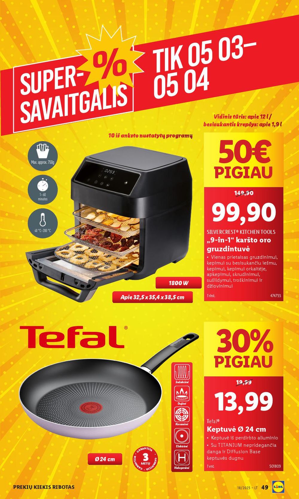 lidl - LIDL - Ne maisto prekių pasiūlymai (2025 04 28 - 2025 05 04) - page: 49 lidl - LIDL - Ne maisto prekių pasiūlymai (2025 04 28 - 2025 05 04) - page: 49
