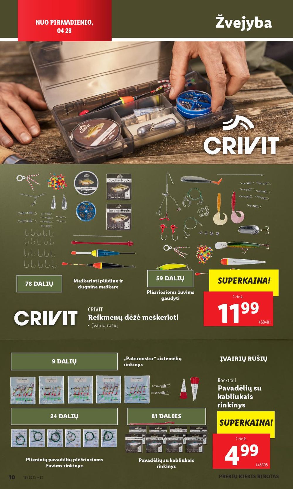 lidl - LIDL - Ne maisto prekių pasiūlymai (2025 04 28 - 2025 05 04) - page: 10 lidl - LIDL - Ne maisto prekių pasiūlymai (2025 04 28 - 2025 05 04) - page: 10