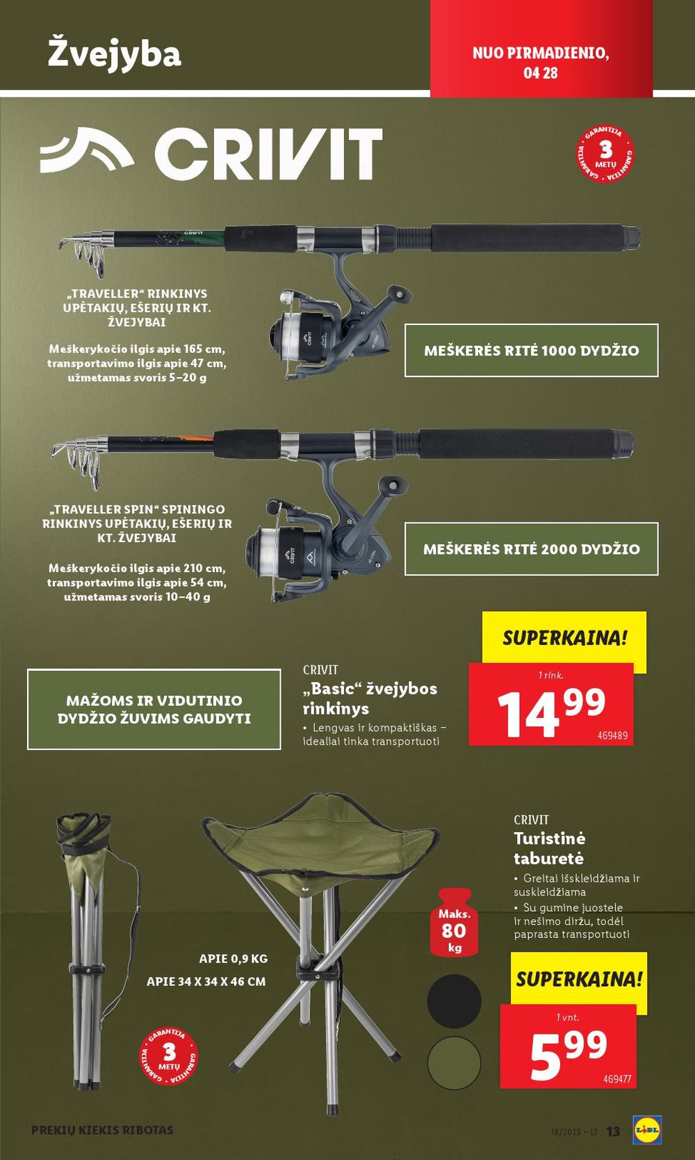 lidl - LIDL - Ne maisto prekių pasiūlymai (2025 04 28 - 2025 05 04) - page: 13 lidl - LIDL - Ne maisto prekių pasiūlymai (2025 04 28 - 2025 05 04) - page: 13