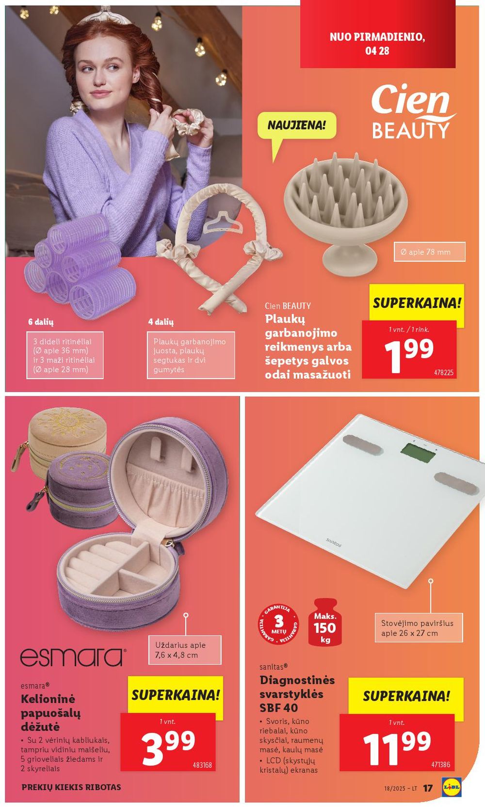 lidl - LIDL - Ne maisto prekių pasiūlymai (2025 04 28 - 2025 05 04) - page: 17 lidl - LIDL - Ne maisto prekių pasiūlymai (2025 04 28 - 2025 05 04) - page: 17