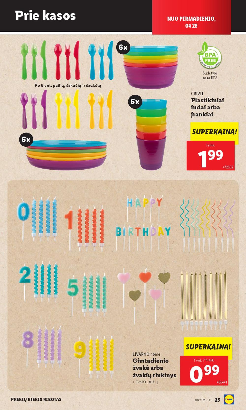 lidl - LIDL - Ne maisto prekių pasiūlymai (2025 04 28 - 2025 05 04) - page: 25 lidl - LIDL - Ne maisto prekių pasiūlymai (2025 04 28 - 2025 05 04) - page: 25