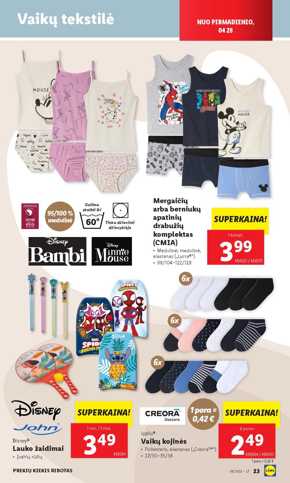 lidl - LIDL - Ne maisto prekių pasiūlymai (2025 04 28 - 2025 05 04) - page: 23 lidl - LIDL - Ne maisto prekių pasiūlymai (2025 04 28 - 2025 05 04) - page: 23
