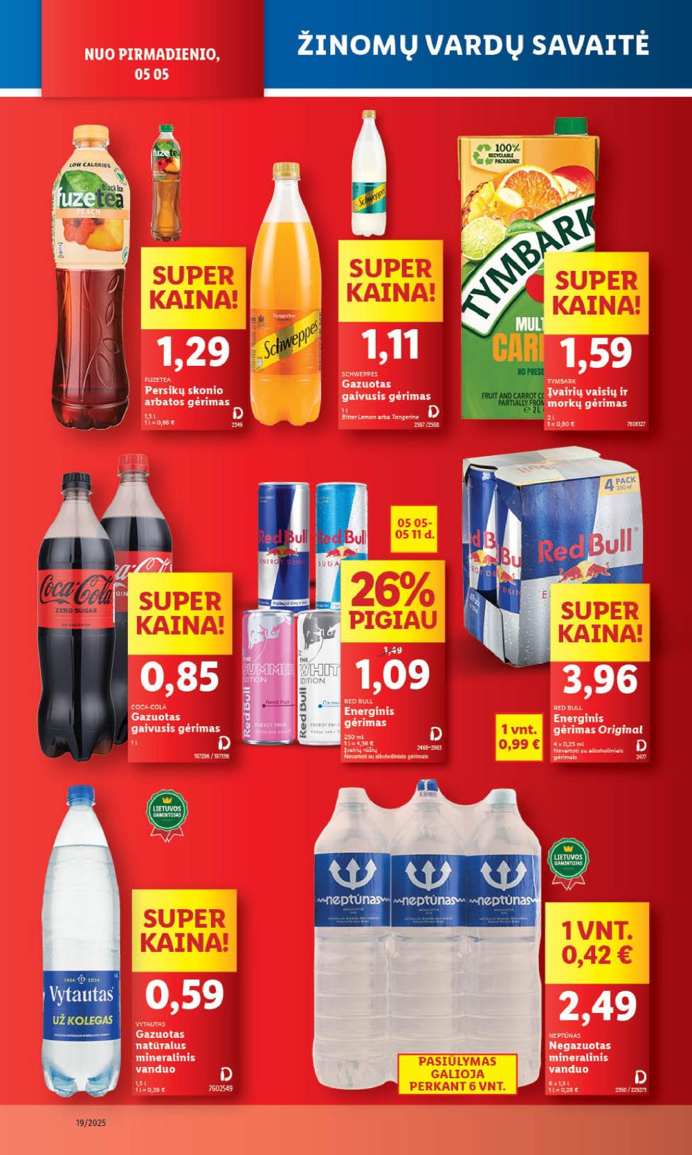 lidl - LIDL - Maisto prekių pasiūlymai (2025 05 05 - 2025 05 11) - page: 26 lidl - LIDL - Maisto prekių pasiūlymai (2025 05 05 - 2025 05 11) - page: 26