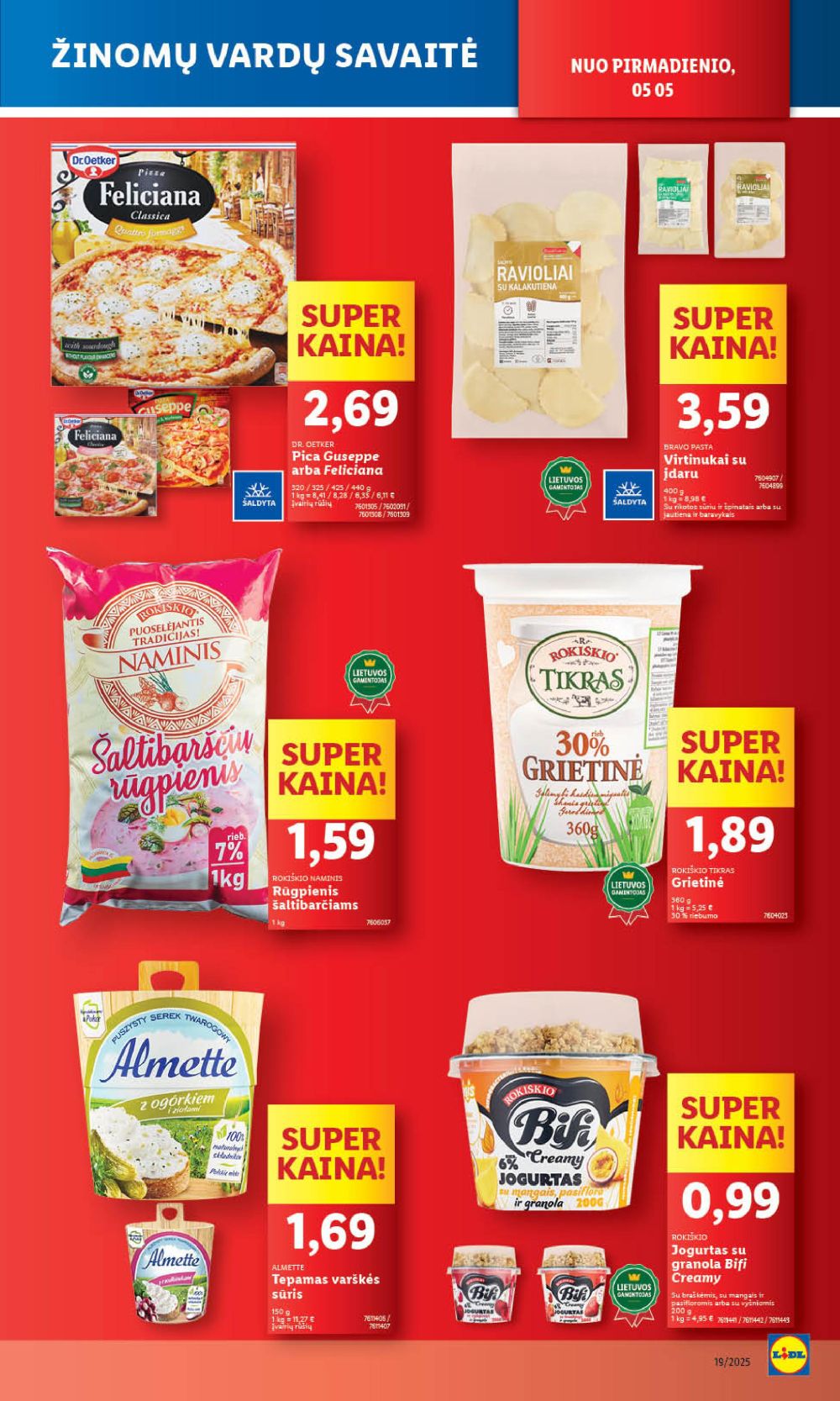 lidl - LIDL - Maisto prekių pasiūlymai (2025 05 05 - 2025 05 11) - page: 23 lidl - LIDL - Maisto prekių pasiūlymai (2025 05 05 - 2025 05 11) - page: 23