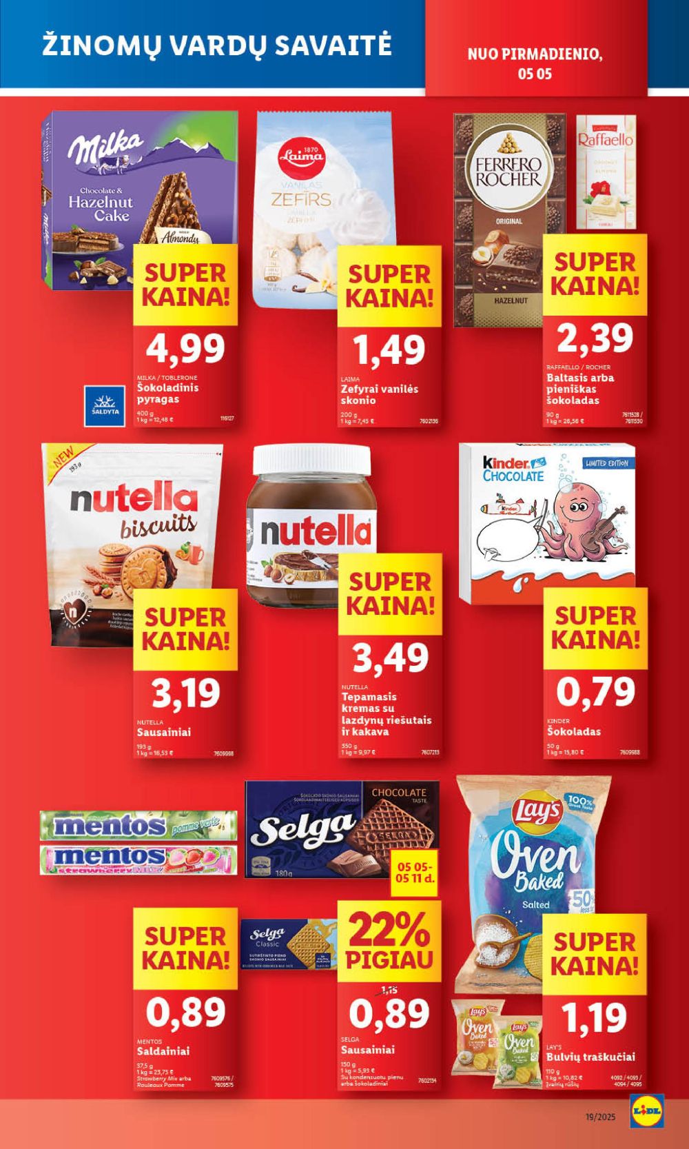 lidl - LIDL - Maisto prekių pasiūlymai (2025 05 05 - 2025 05 11) - page: 25 lidl - LIDL - Maisto prekių pasiūlymai (2025 05 05 - 2025 05 11) - page: 25