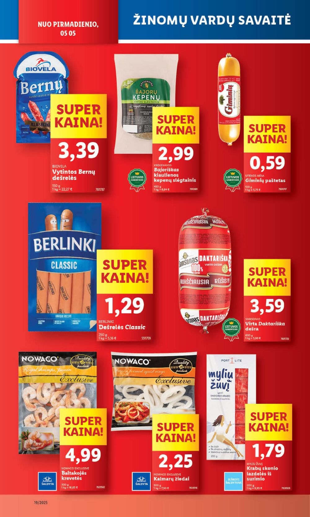lidl - LIDL - Maisto prekių pasiūlymai (2025 05 05 - 2025 05 11) - page: 22 lidl - LIDL - Maisto prekių pasiūlymai (2025 05 05 - 2025 05 11) - page: 22