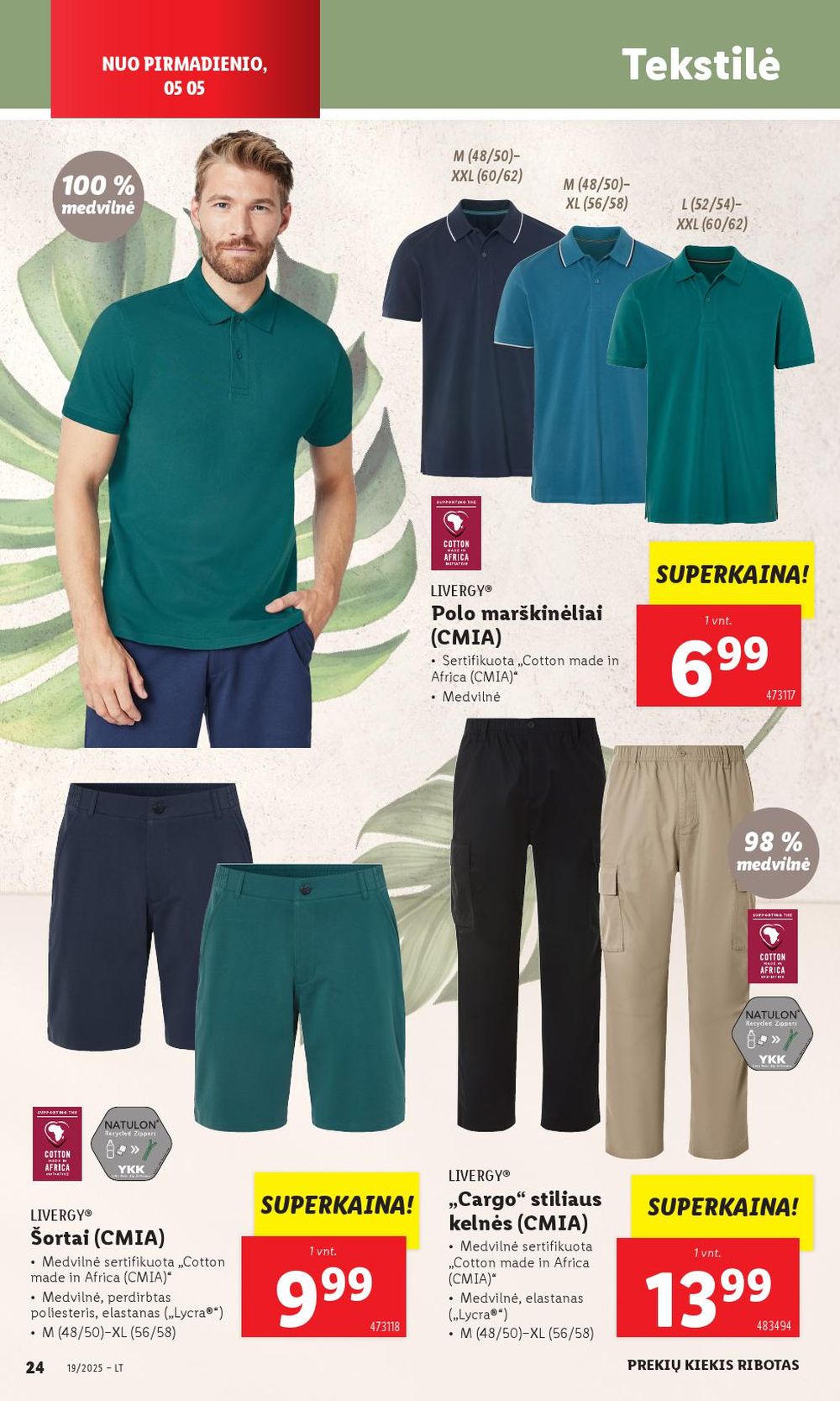 lidl - LIDL - Ne maisto prekių pasiūlymai (2025 05 05 - 2025 05 11) - page: 24 lidl - LIDL - Ne maisto prekių pasiūlymai (2025 05 05 - 2025 05 11) - page: 24