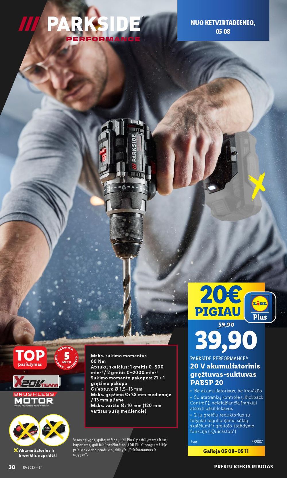 lidl - LIDL - Ne maisto prekių pasiūlymai (2025 05 05 - 2025 05 11) - page: 32 lidl - LIDL - Ne maisto prekių pasiūlymai (2025 05 05 - 2025 05 11) - page: 32