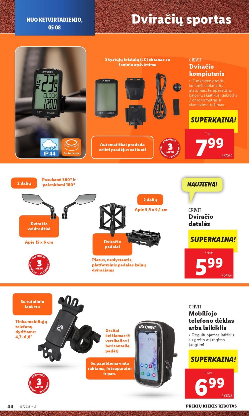 lidl - LIDL - Ne maisto prekių pasiūlymai (2025 05 05 - 2025 05 11) - page: 46 lidl - LIDL - Ne maisto prekių pasiūlymai (2025 05 05 - 2025 05 11) - page: 46