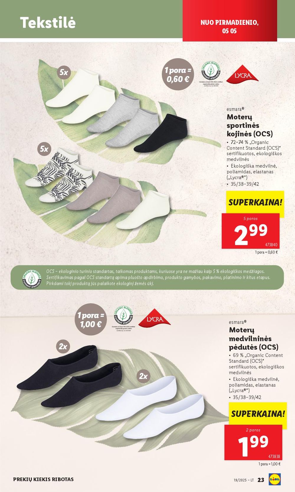 lidl - LIDL - Ne maisto prekių pasiūlymai (2025 05 05 - 2025 05 11) - page: 23 lidl - LIDL - Ne maisto prekių pasiūlymai (2025 05 05 - 2025 05 11) - page: 23