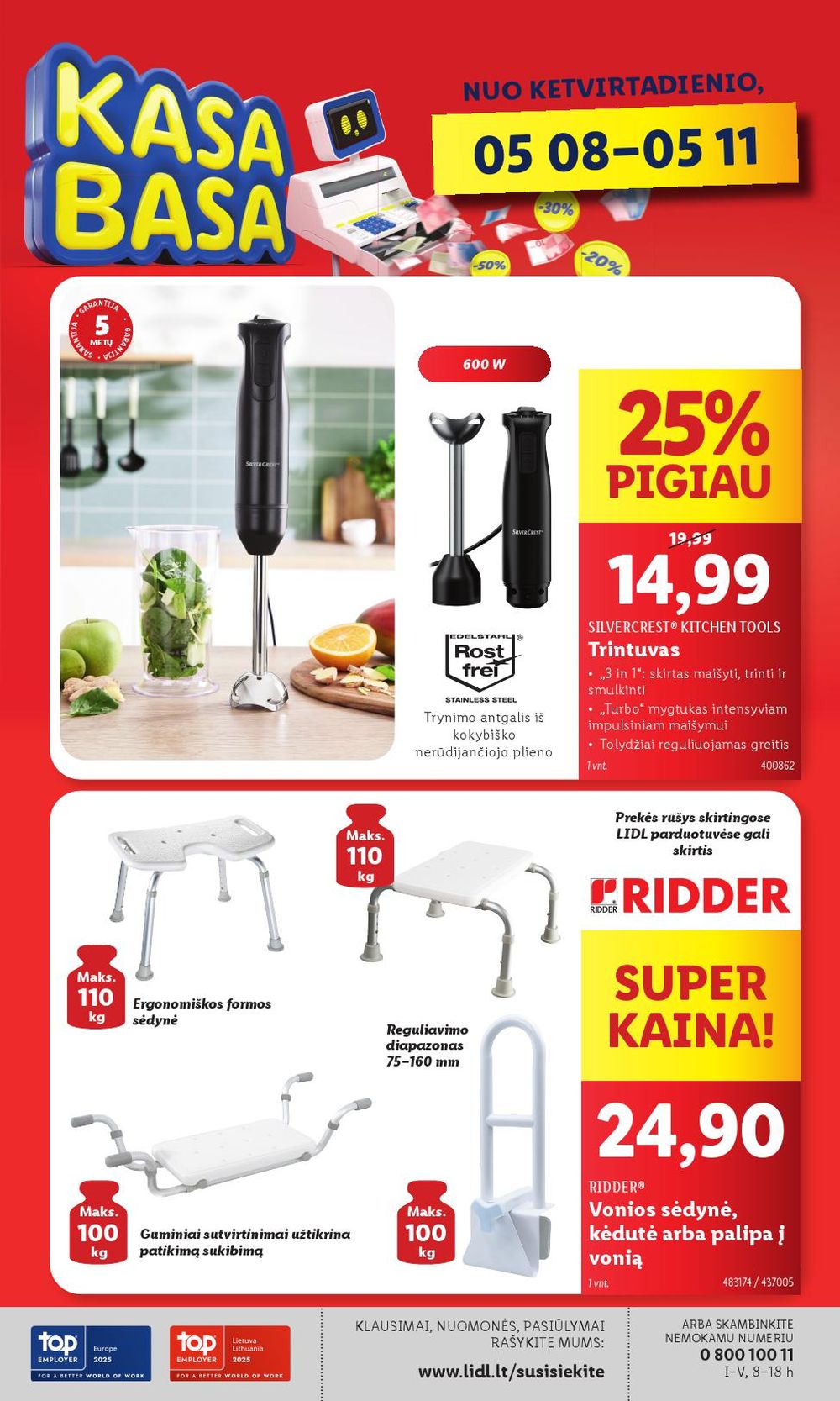 lidl - LIDL - Ne maisto prekių pasiūlymai (2025 05 05 - 2025 05 11) - page: 55 lidl - LIDL - Ne maisto prekių pasiūlymai (2025 05 05 - 2025 05 11) - page: 55