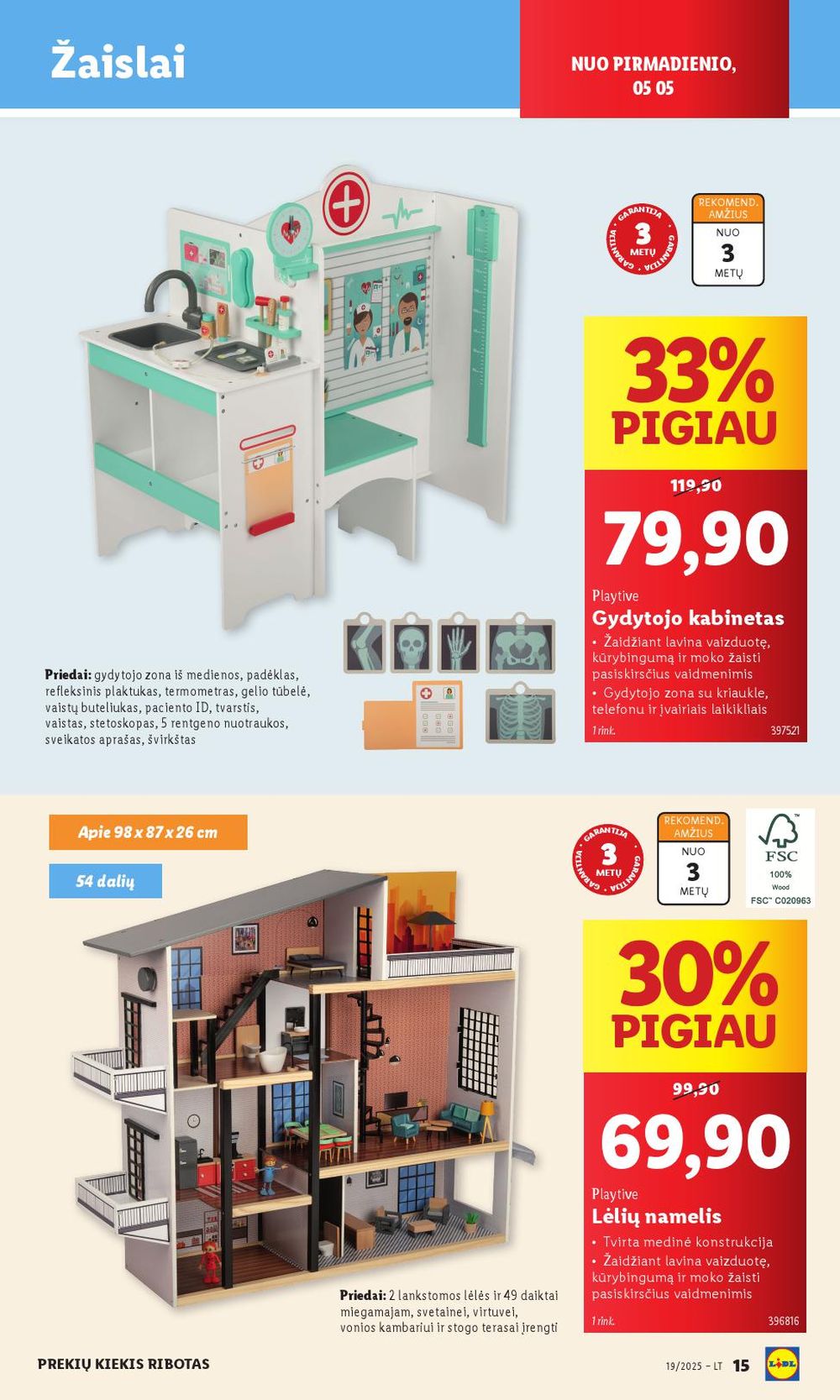 lidl - LIDL - Ne maisto prekių pasiūlymai (2025 05 05 - 2025 05 11) - page: 15 lidl - LIDL - Ne maisto prekių pasiūlymai (2025 05 05 - 2025 05 11) - page: 15