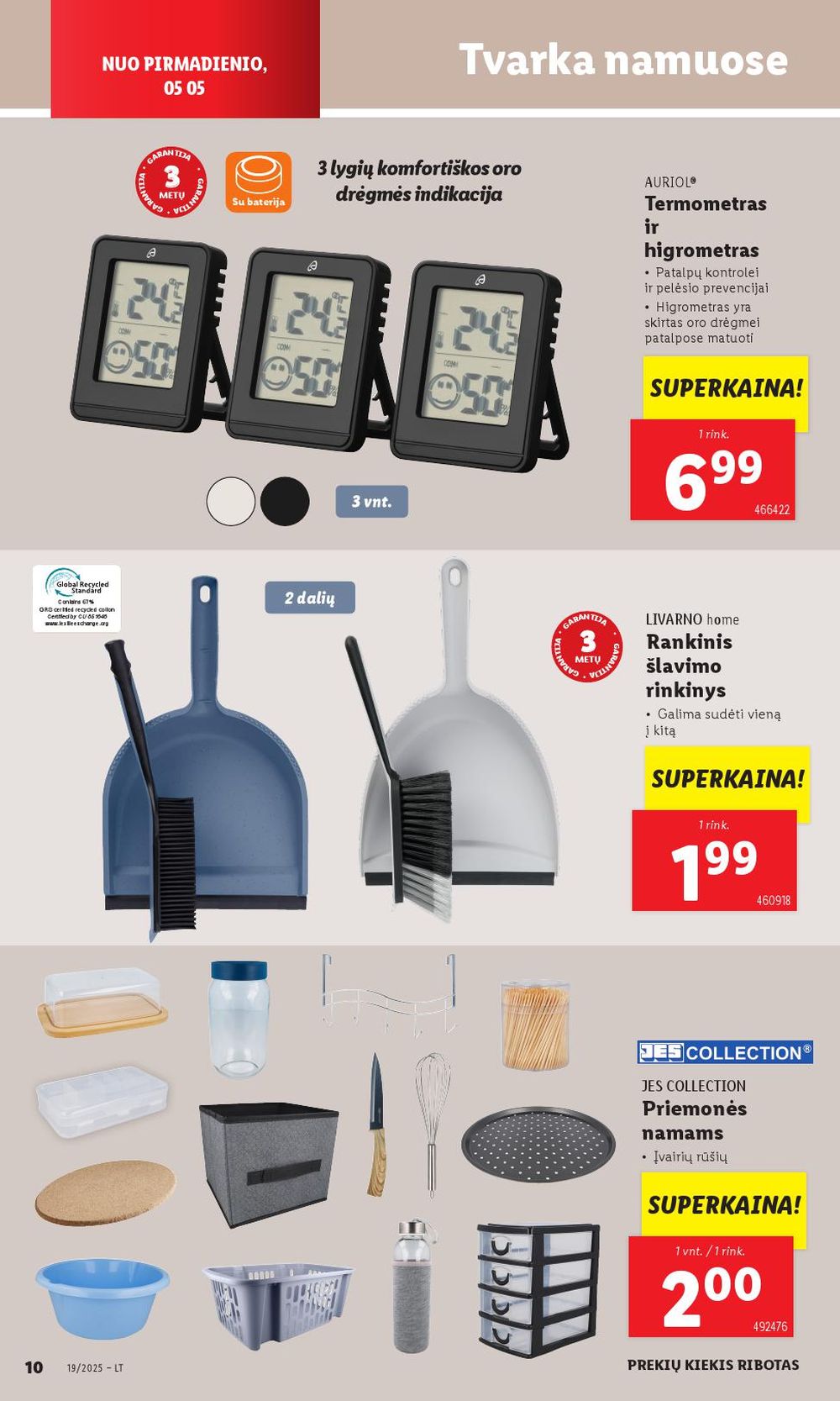 lidl - LIDL - Ne maisto prekių pasiūlymai (2025 05 05 - 2025 05 11) - page: 10 lidl - LIDL - Ne maisto prekių pasiūlymai (2025 05 05 - 2025 05 11) - page: 10