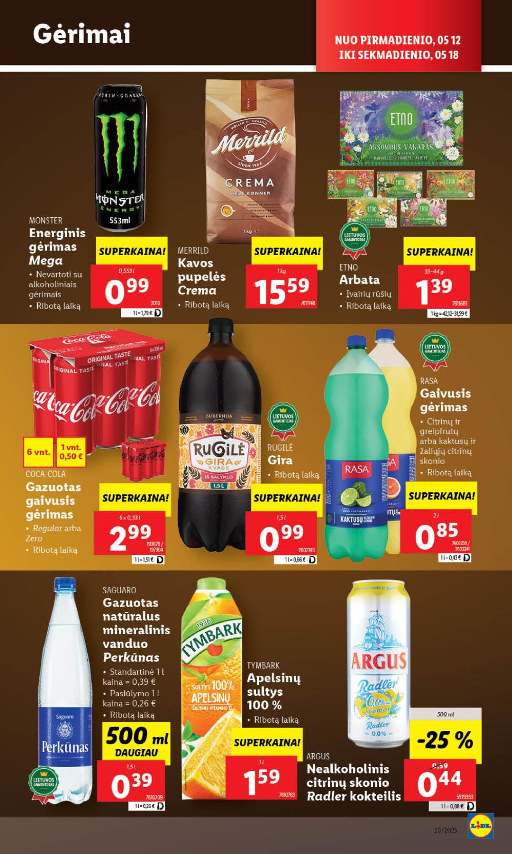 lidl - LIDL - Maisto prekių pasiūlymai (2025 05 12 - 2025 05 18) - page: 27 lidl - LIDL - Maisto prekių pasiūlymai (2025 05 12 - 2025 05 18) - page: 27