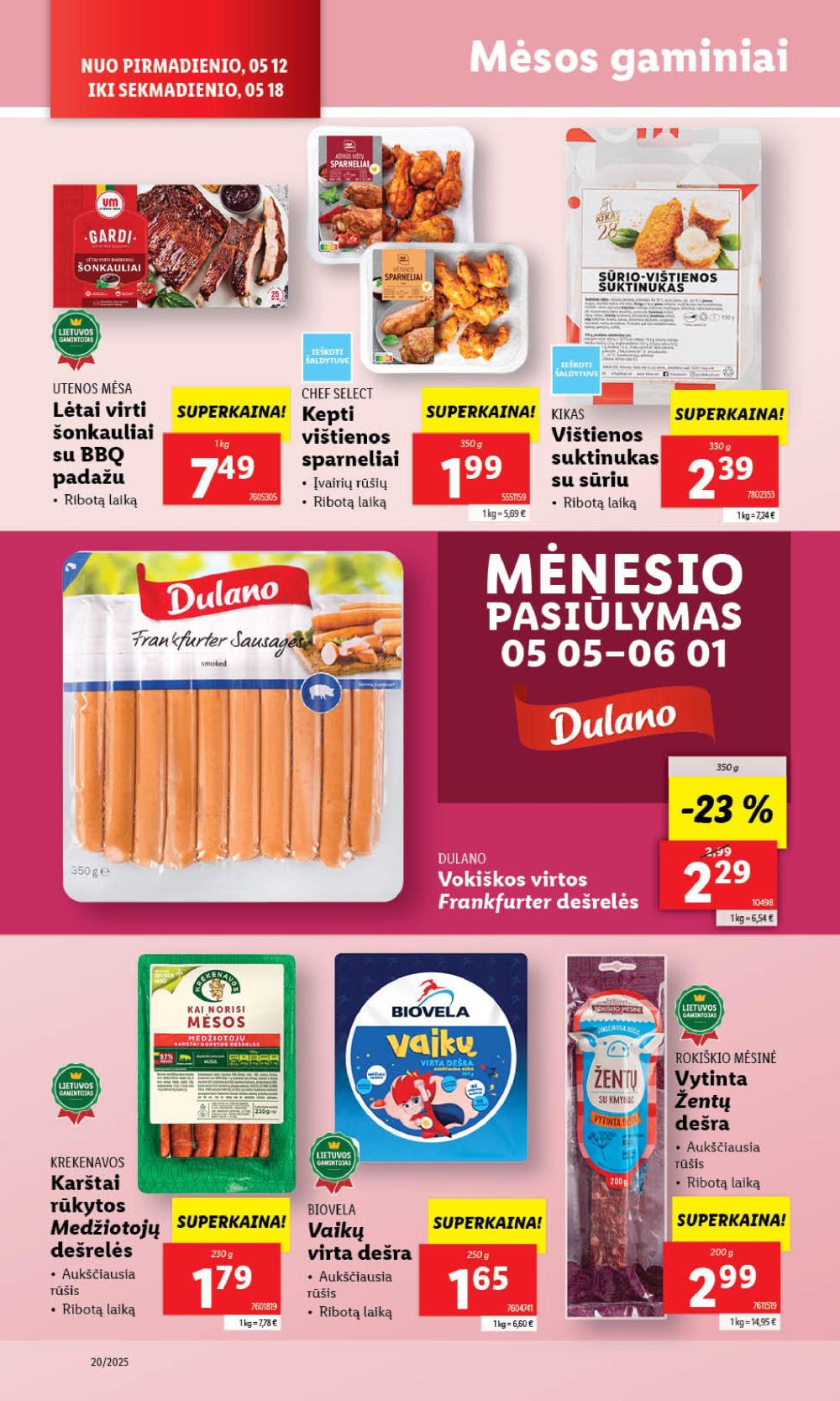 lidl - LIDL - Maisto prekių pasiūlymai (2025 05 12 - 2025 05 18) - page: 22 lidl - LIDL - Maisto prekių pasiūlymai (2025 05 12 - 2025 05 18) - page: 22