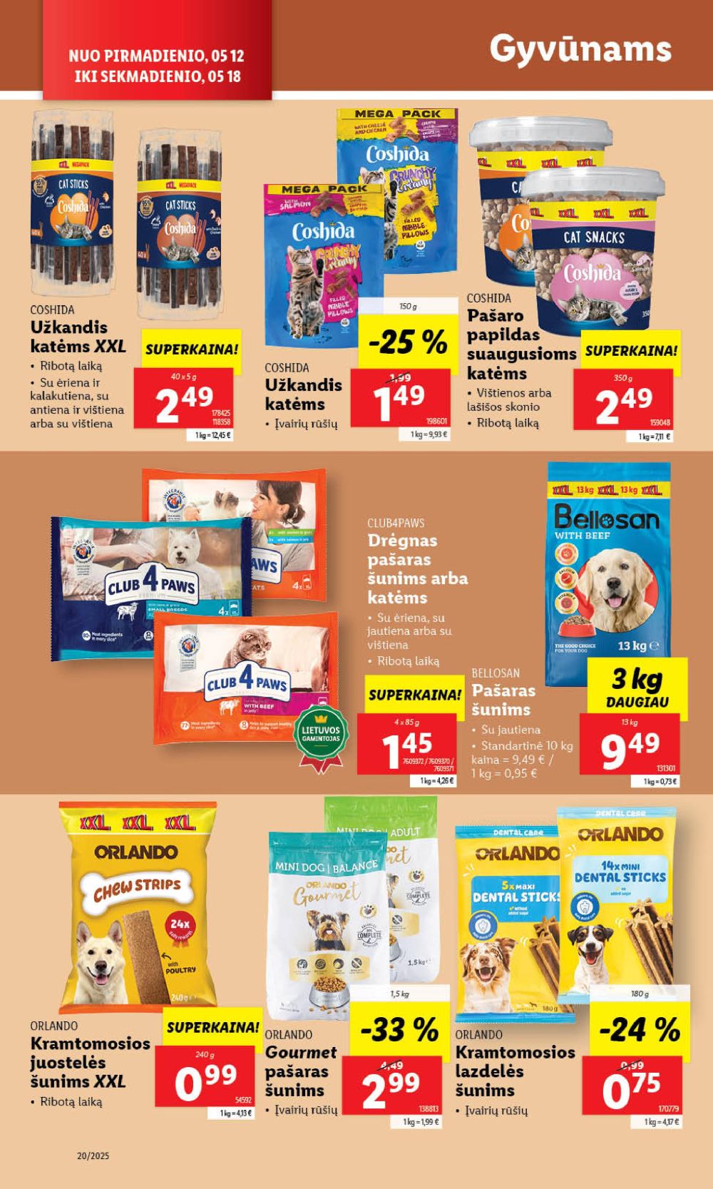 lidl - LIDL - Maisto prekių pasiūlymai (2025 05 12 - 2025 05 18) - page: 32 lidl - LIDL - Maisto prekių pasiūlymai (2025 05 12 - 2025 05 18) - page: 32