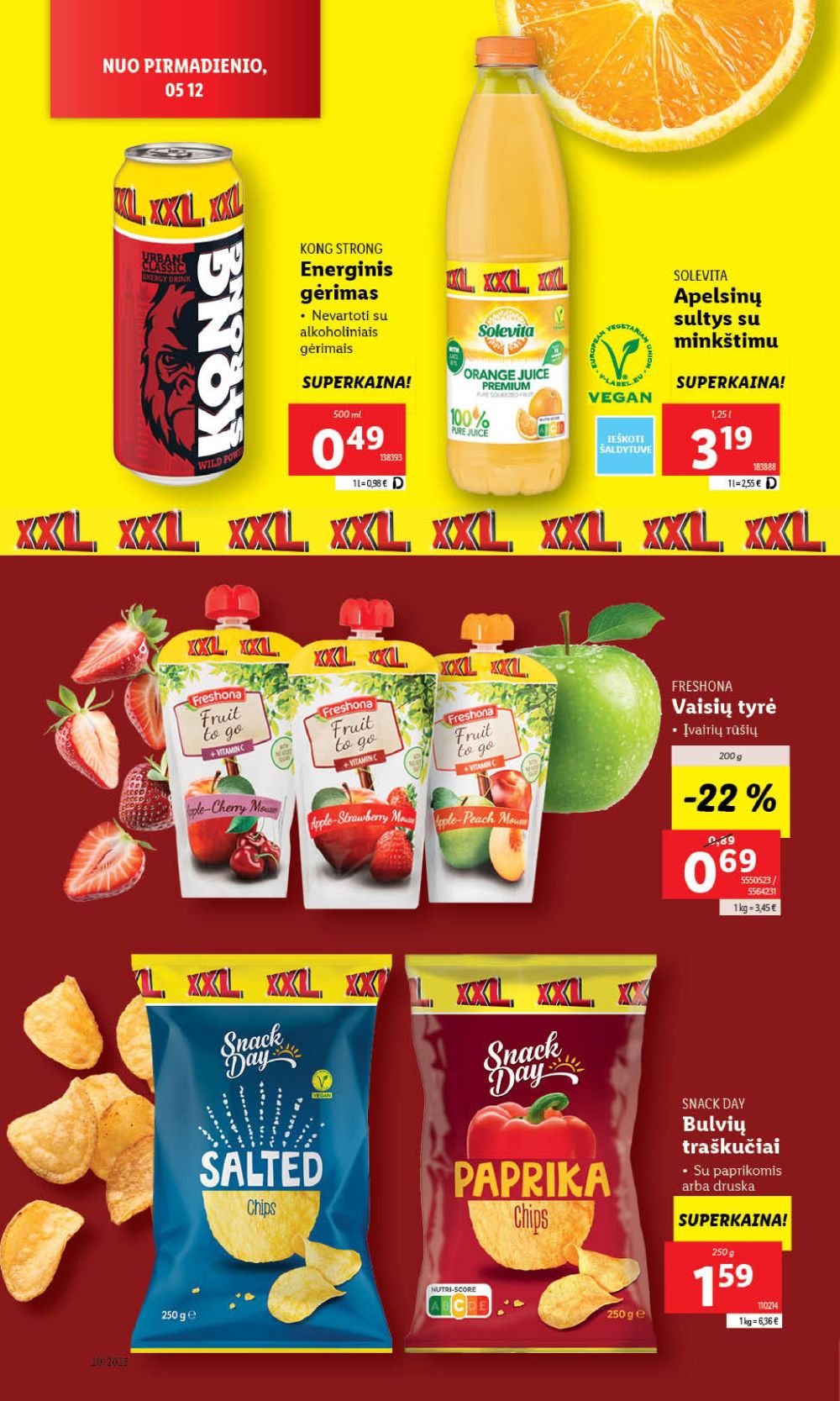 lidl - LIDL - Maisto prekių pasiūlymai (2025 05 12 - 2025 05 18) - page: 14 lidl - LIDL - Maisto prekių pasiūlymai (2025 05 12 - 2025 05 18) - page: 14