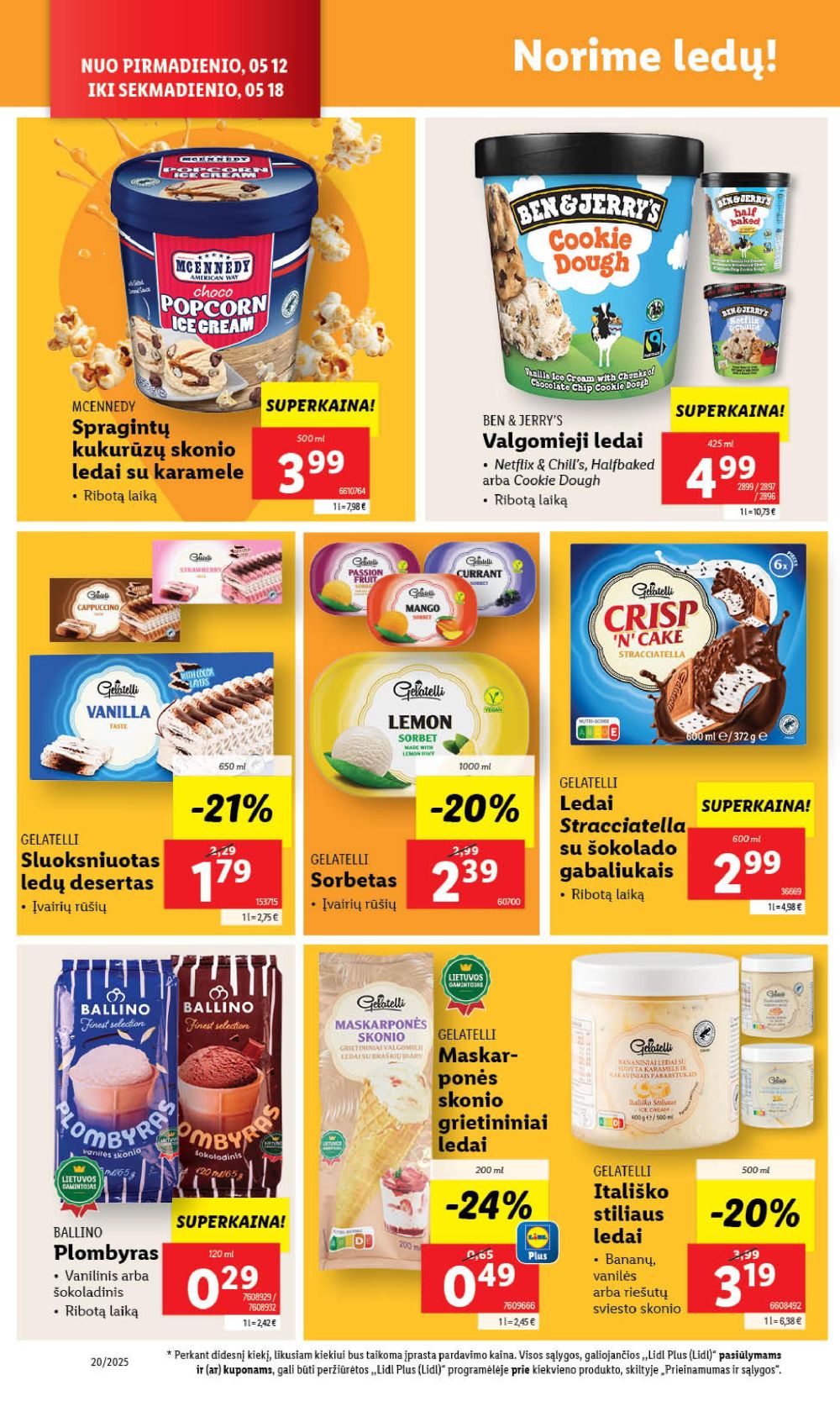 lidl - LIDL - Maisto prekių pasiūlymai (2025 05 12 - 2025 05 18) - page: 20 lidl - LIDL - Maisto prekių pasiūlymai (2025 05 12 - 2025 05 18) - page: 20