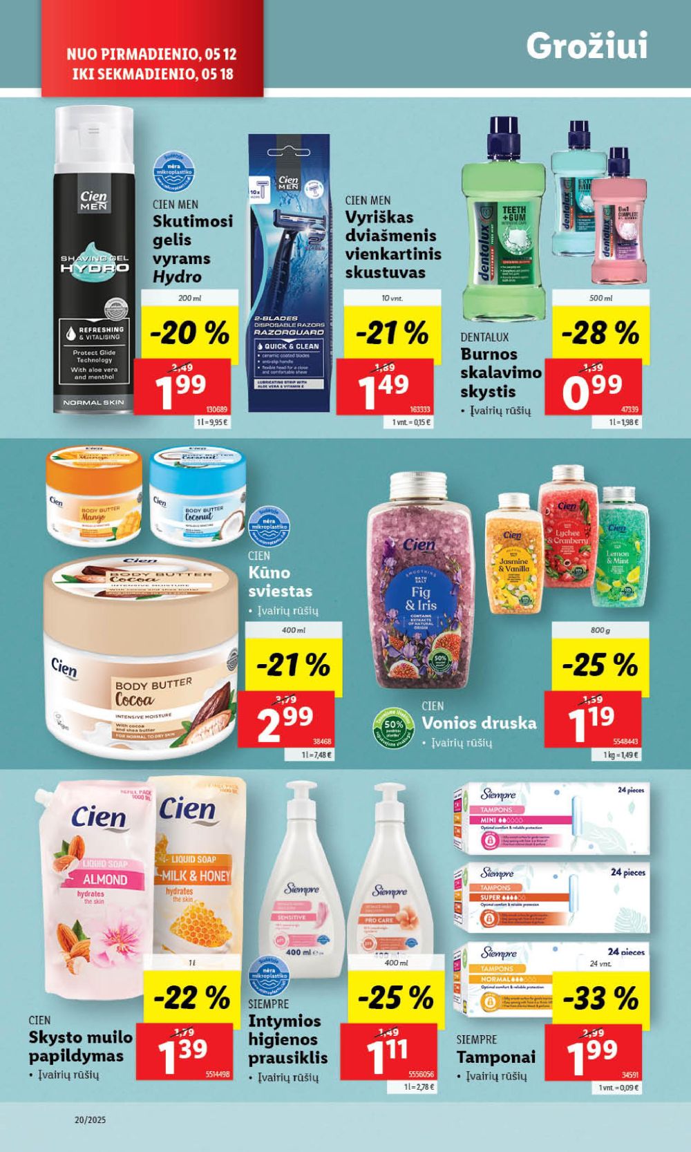 lidl - LIDL - Maisto prekių pasiūlymai (2025 05 12 - 2025 05 18) - page: 30 lidl - LIDL - Maisto prekių pasiūlymai (2025 05 12 - 2025 05 18) - page: 30