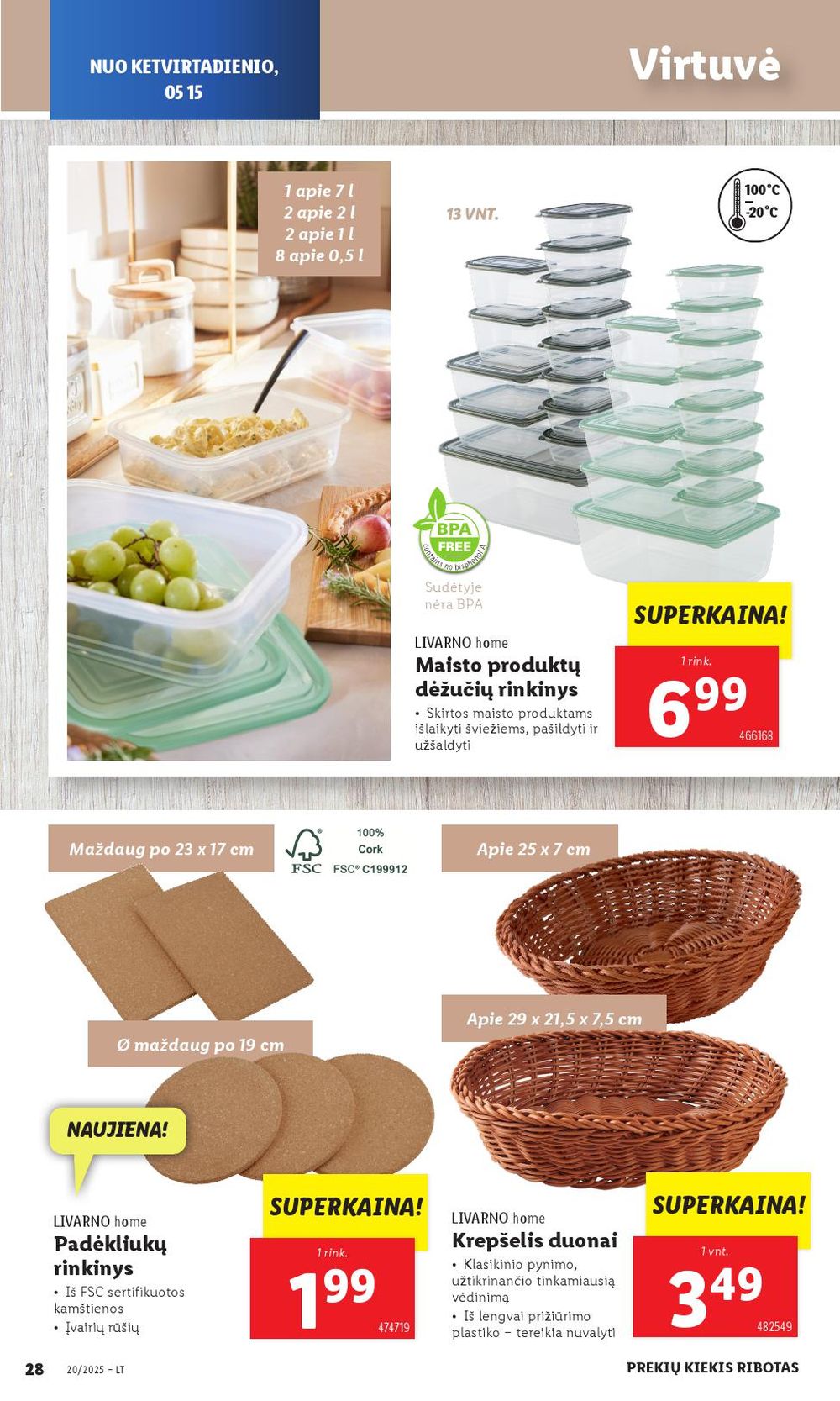 lidl - LIDL - Ne maisto prekių pasiūlymai (2025 05 12 - 2025 05 18) - page: 28 lidl - LIDL - Ne maisto prekių pasiūlymai (2025 05 12 - 2025 05 18) - page: 28