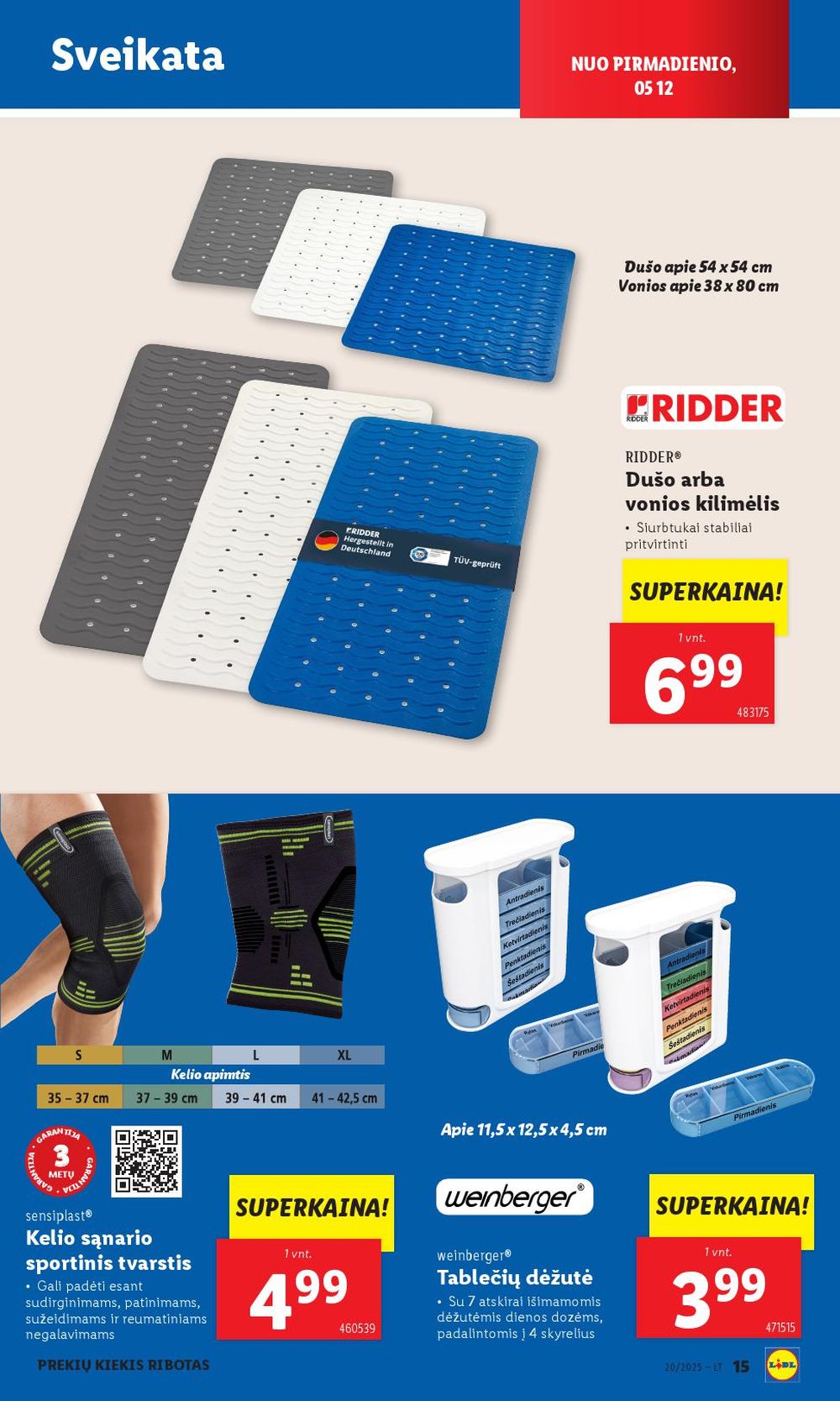lidl - LIDL - Ne maisto prekių pasiūlymai (2025 05 12 - 2025 05 18) - page: 15 lidl - LIDL - Ne maisto prekių pasiūlymai (2025 05 12 - 2025 05 18) - page: 15