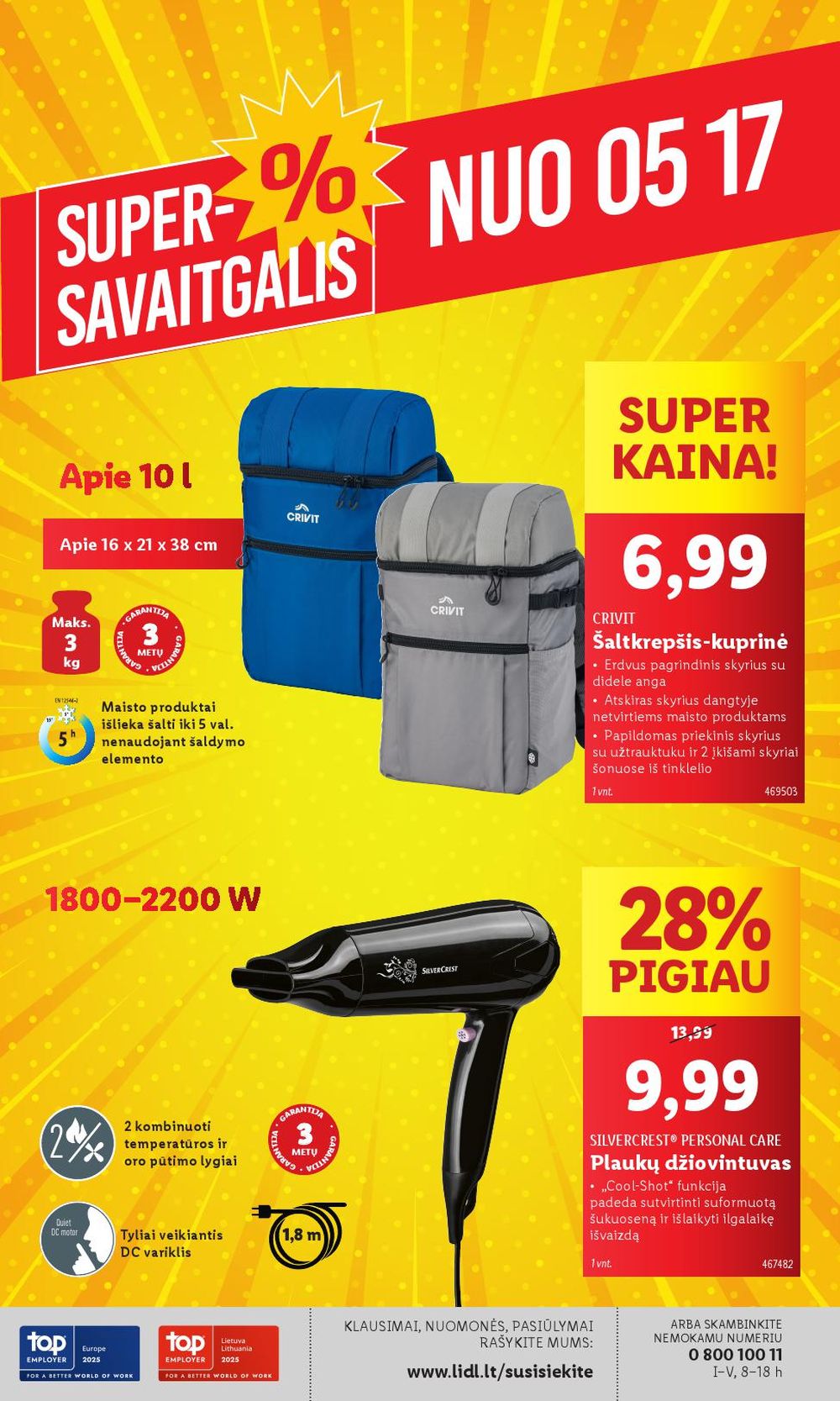lidl - LIDL - Ne maisto prekių pasiūlymai (2025 05 12 - 2025 05 18) - page: 42 lidl - LIDL - Ne maisto prekių pasiūlymai (2025 05 12 - 2025 05 18) - page: 42