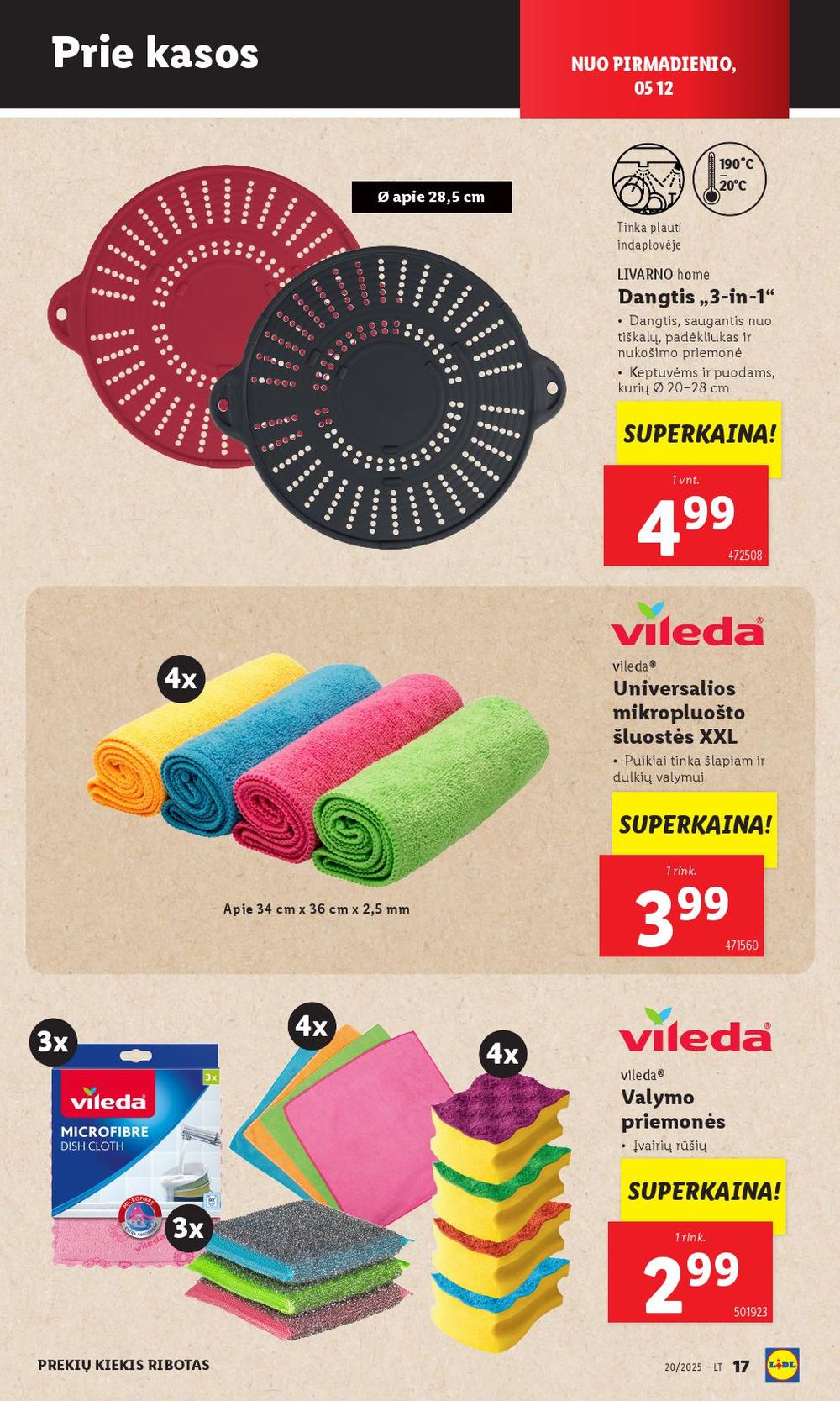 lidl - LIDL - Ne maisto prekių pasiūlymai (2025 05 12 - 2025 05 18) - page: 17 lidl - LIDL - Ne maisto prekių pasiūlymai (2025 05 12 - 2025 05 18) - page: 17