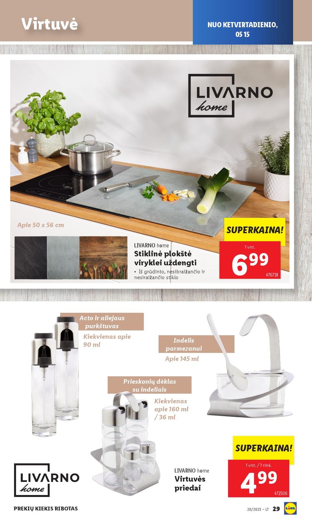 lidl - LIDL - Ne maisto prekių pasiūlymai (2025 05 12 - 2025 05 18) - page: 29 lidl - LIDL - Ne maisto prekių pasiūlymai (2025 05 12 - 2025 05 18) - page: 29