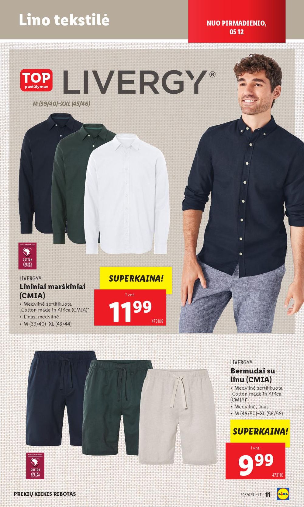 lidl - LIDL - Ne maisto prekių pasiūlymai (2025 05 12 - 2025 05 18) - page: 11 lidl - LIDL - Ne maisto prekių pasiūlymai (2025 05 12 - 2025 05 18) - page: 11