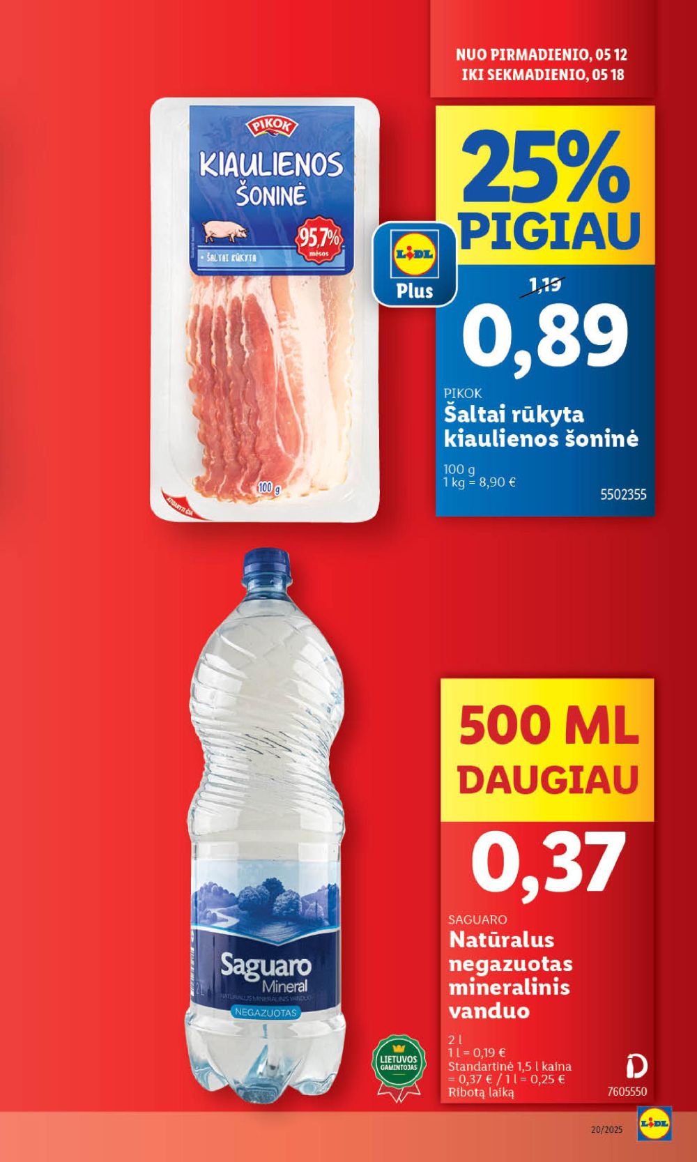 lidl - LIDL - Maisto prekių pasiūlymai (2025 05 15 - 2025 05 18) - page: 27 lidl - LIDL - Maisto prekių pasiūlymai (2025 05 15 - 2025 05 18) - page: 27