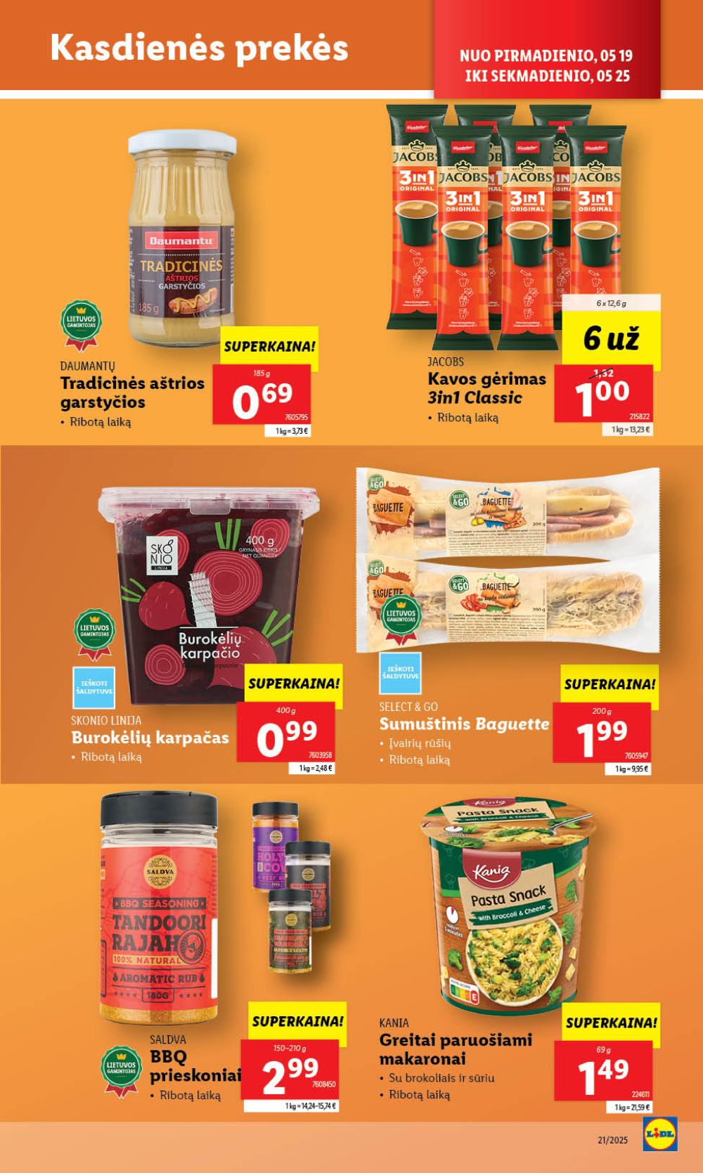 lidl - LIDL - Maisto prekių pasiūlymai (2025 05 19 - 2025 05 25) - page: 29 lidl - LIDL - Maisto prekių pasiūlymai (2025 05 19 - 2025 05 25) - page: 29