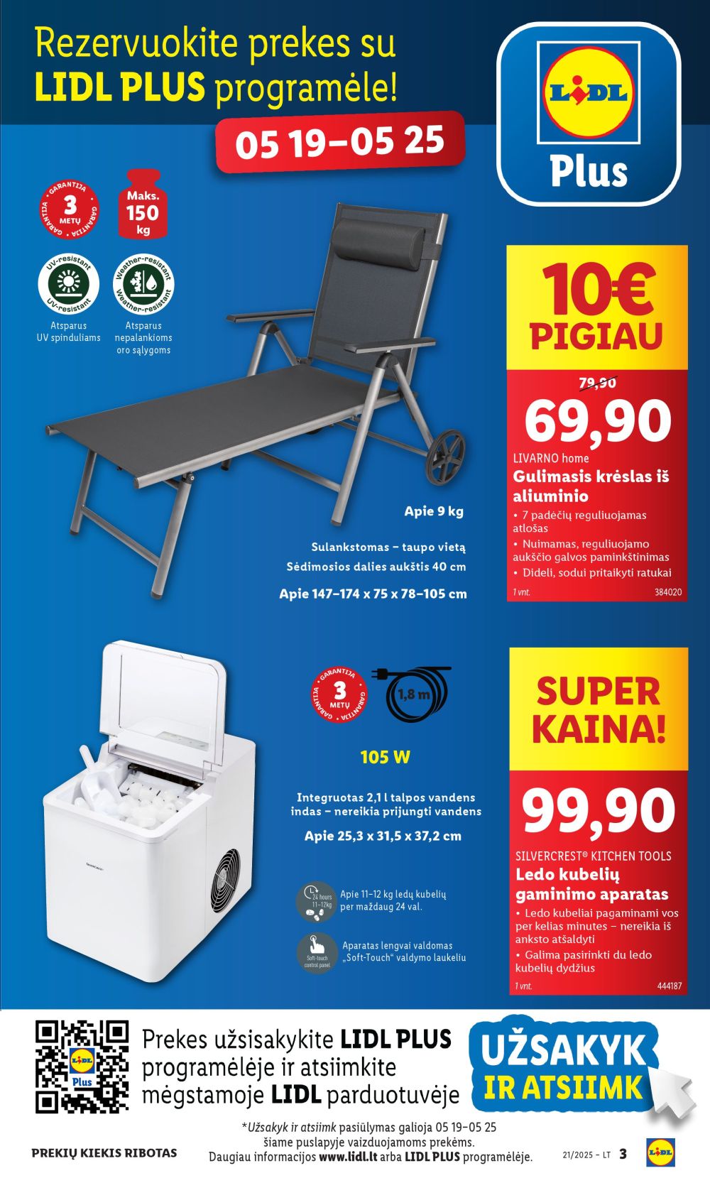 lidl - LIDL - Ne maisto prekių pasiūlymai (2025 05 19 - 2025 05 25) - page: 3 lidl - LIDL - Ne maisto prekių pasiūlymai (2025 05 19 - 2025 05 25) - page: 3