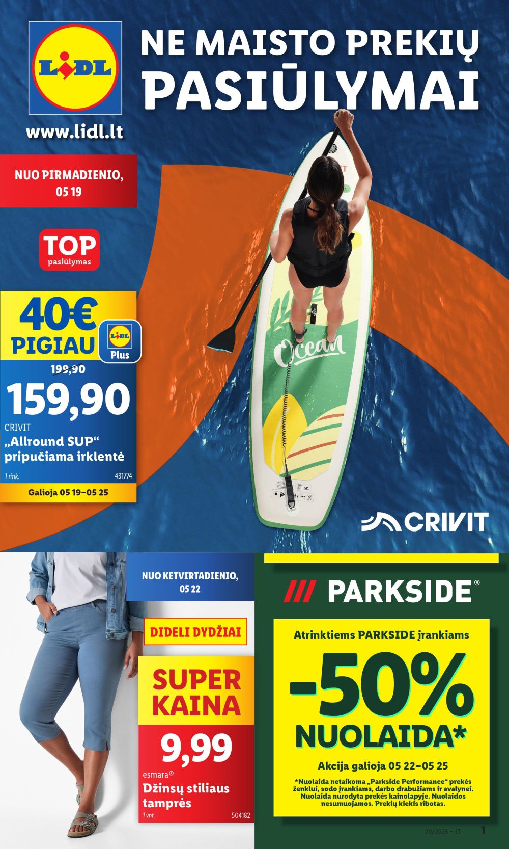 lidl - LIDL - Ne maisto prekių pasiūlymai (2025 05 19 - 2025 05 25)