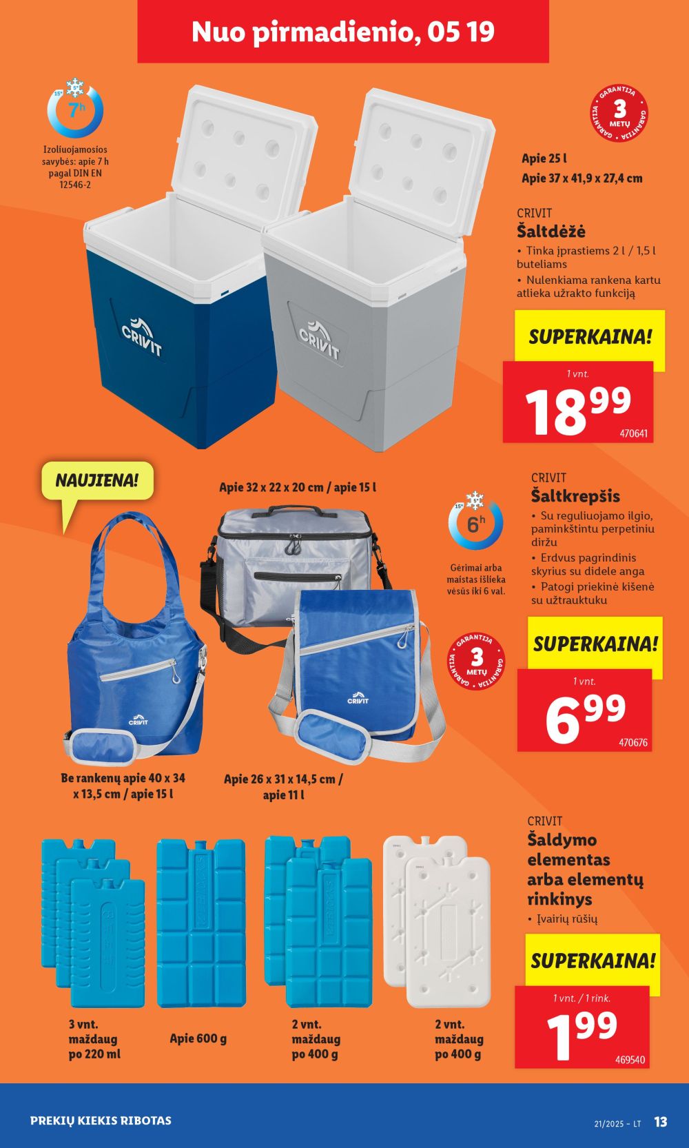 lidl - LIDL - Ne maisto prekių pasiūlymai (2025 05 19 - 2025 05 25) - page: 13 lidl - LIDL - Ne maisto prekių pasiūlymai (2025 05 19 - 2025 05 25) - page: 13