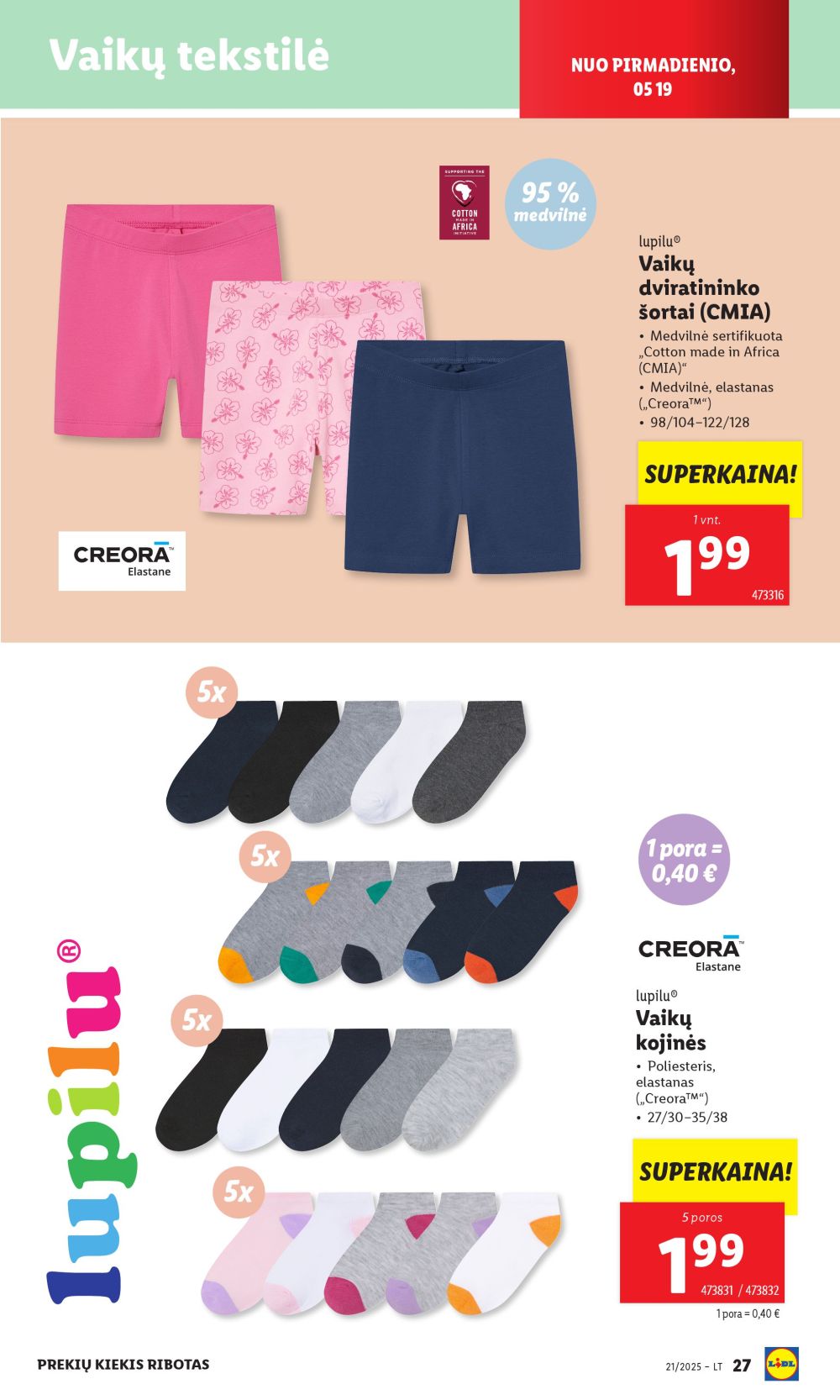 lidl - LIDL - Ne maisto prekių pasiūlymai (2025 05 19 - 2025 05 25) - page: 27 lidl - LIDL - Ne maisto prekių pasiūlymai (2025 05 19 - 2025 05 25) - page: 27