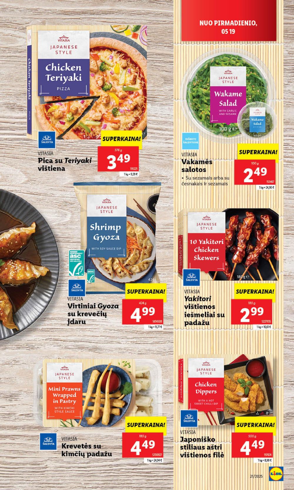 lidl - LIDL - Maisto prekių pasiūlymai (2025 05 22 - 2025 05 25) - page: 21
