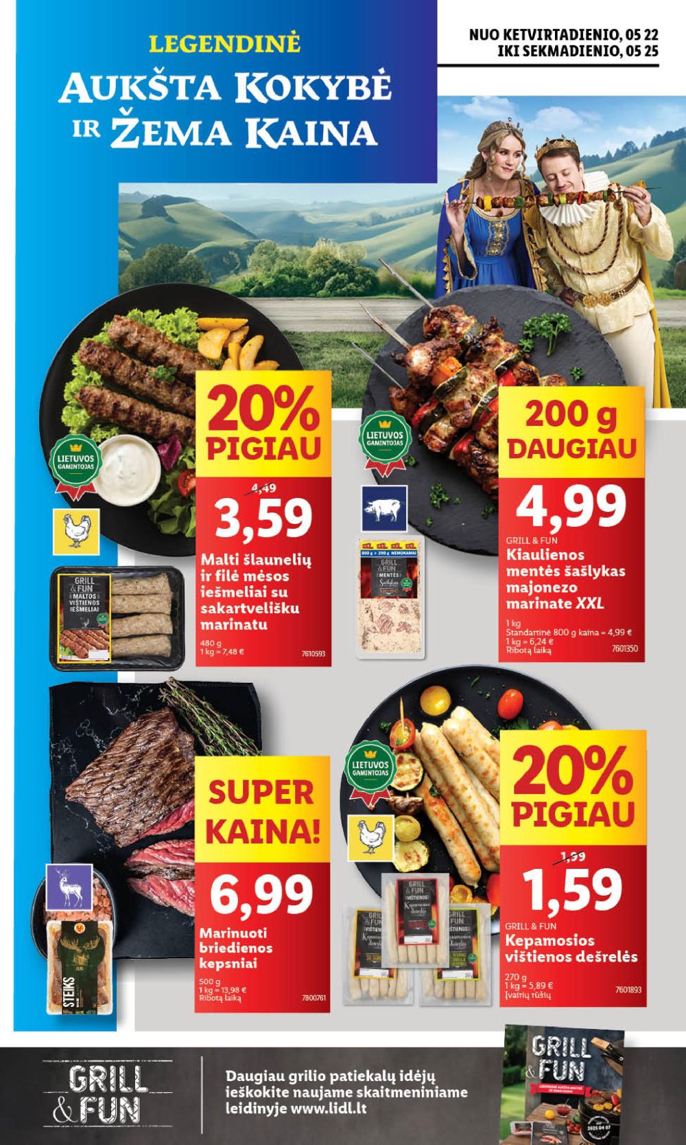 lidl - LIDL - Maisto prekių pasiūlymai (2025 05 22 - 2025 05 25) - page: 5