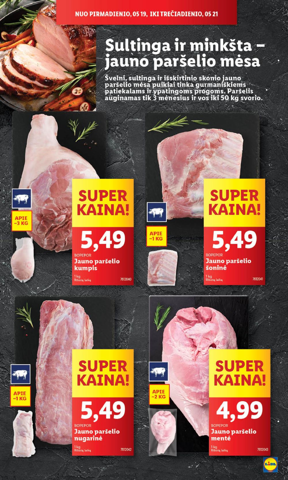 lidl - LIDL - Maisto prekių pasiūlymai (2025 05 22 - 2025 05 25) - page: 17