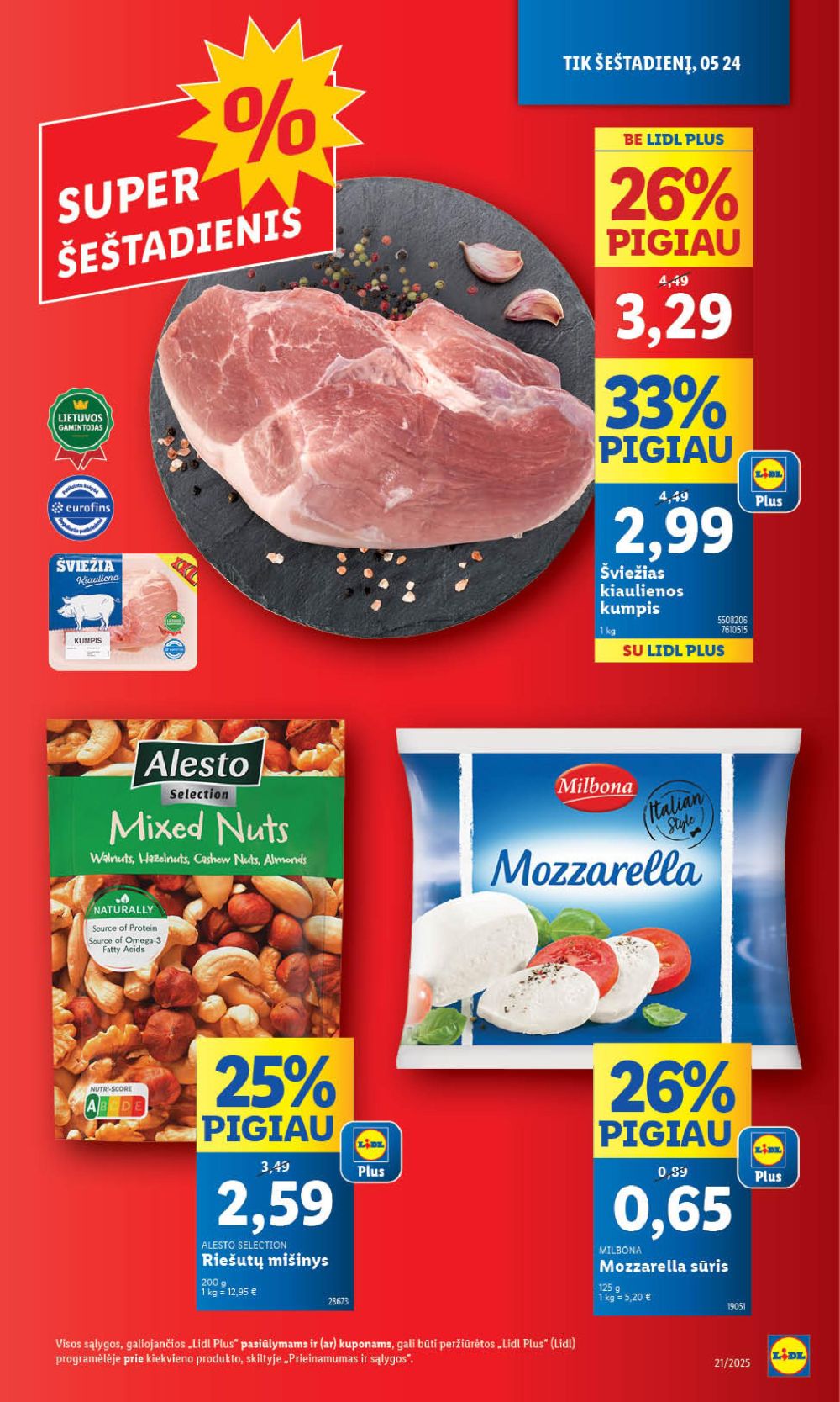 lidl - LIDL - Maisto prekių pasiūlymai (2025 05 22 - 2025 05 25) - page: 2