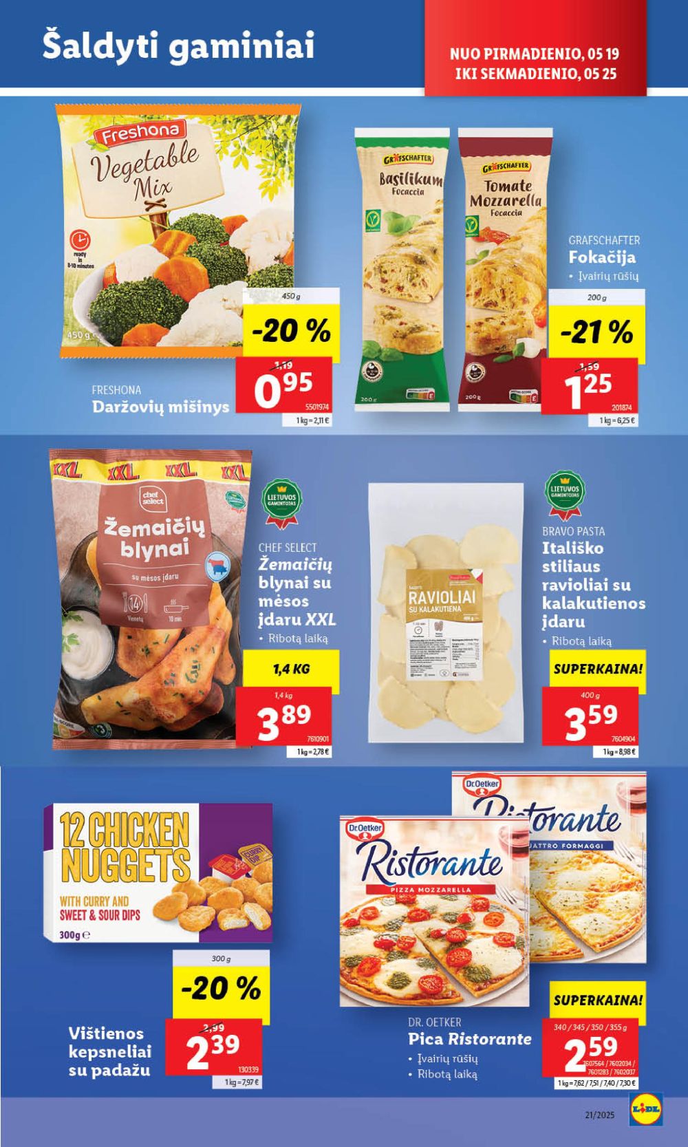 lidl - LIDL - Maisto prekių pasiūlymai (2025 05 22 - 2025 05 25) - page: 33