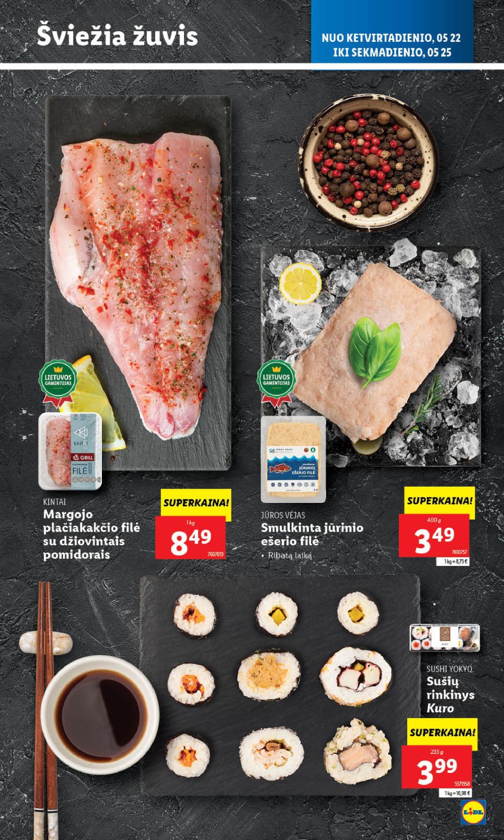 lidl - LIDL - Maisto prekių pasiūlymai (2025 05 22 - 2025 05 25) - page: 6