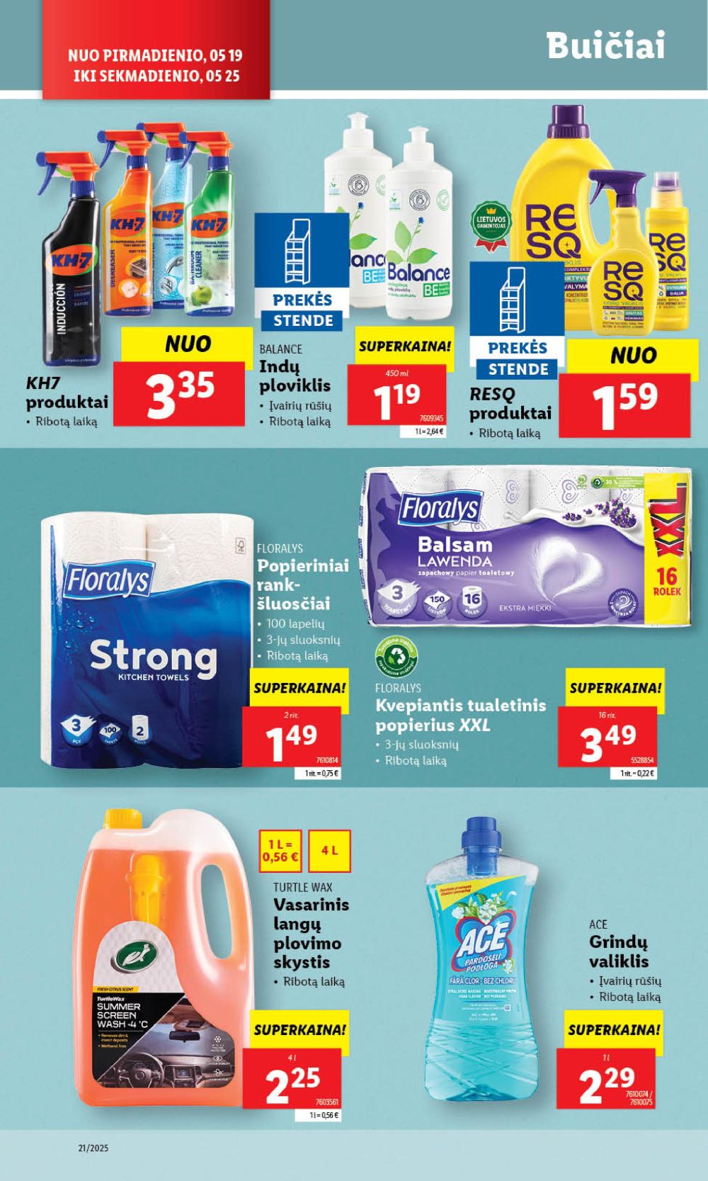 lidl - LIDL - Maisto prekių pasiūlymai (2025 05 22 - 2025 05 25) - page: 42