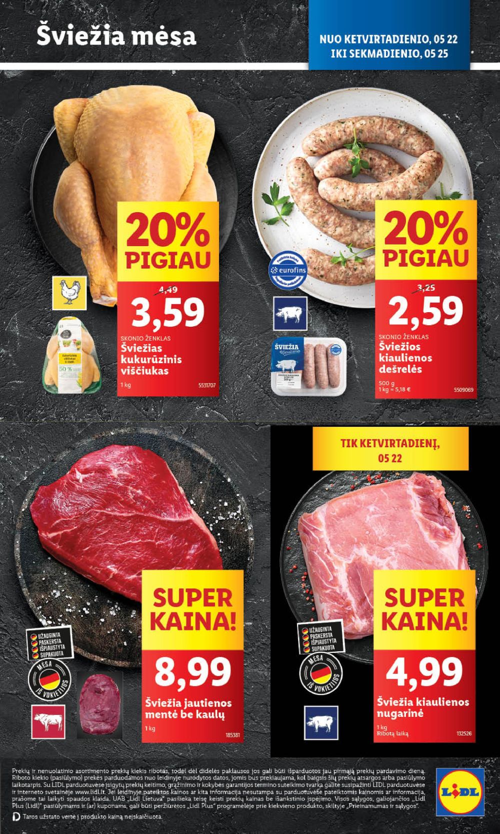 lidl - LIDL - Maisto prekių pasiūlymai (2025 05 22 - 2025 05 25) - page: 7